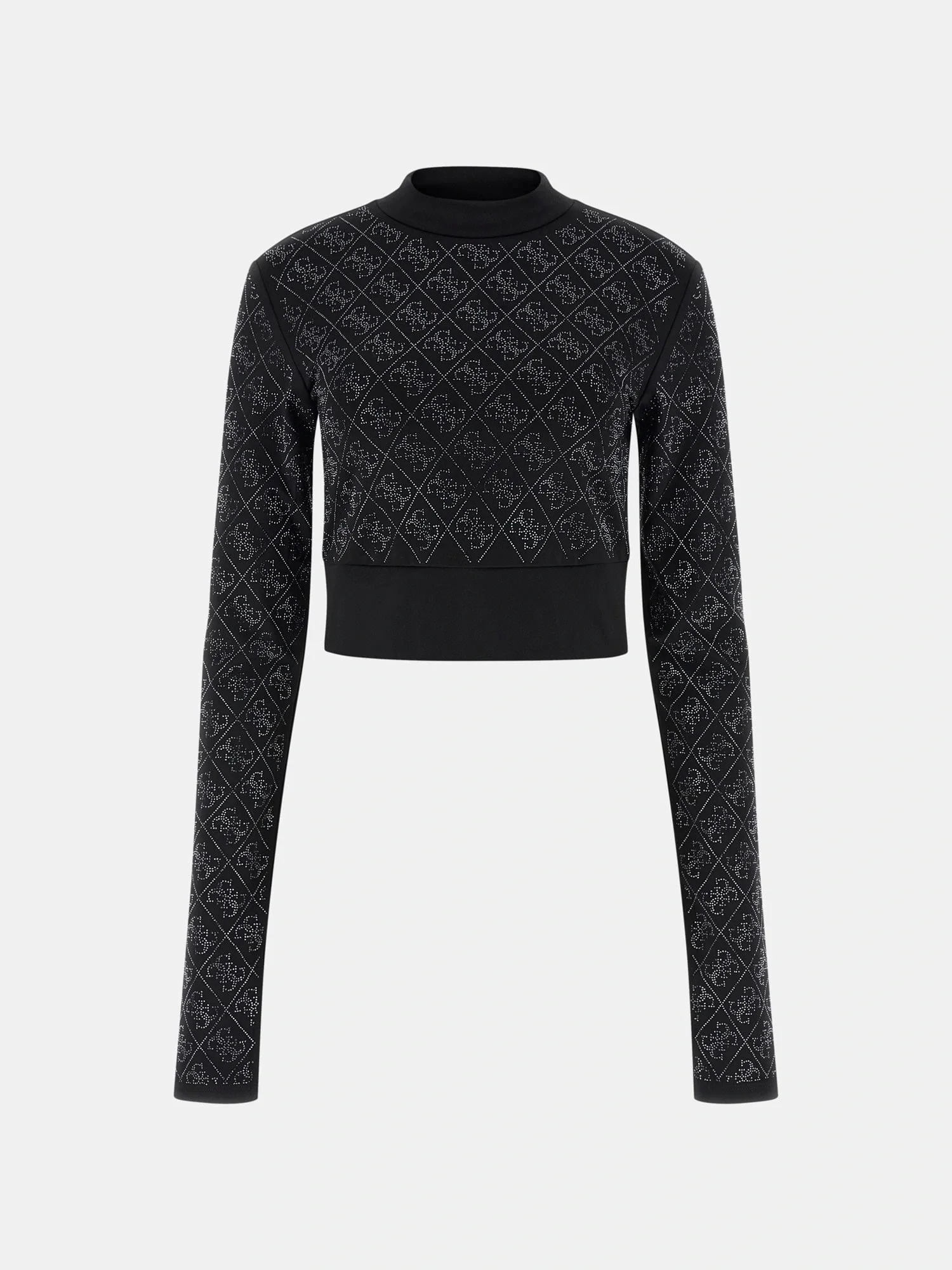 Guess Mock Kadın Siyah Top W5BP48K7182-JBLK