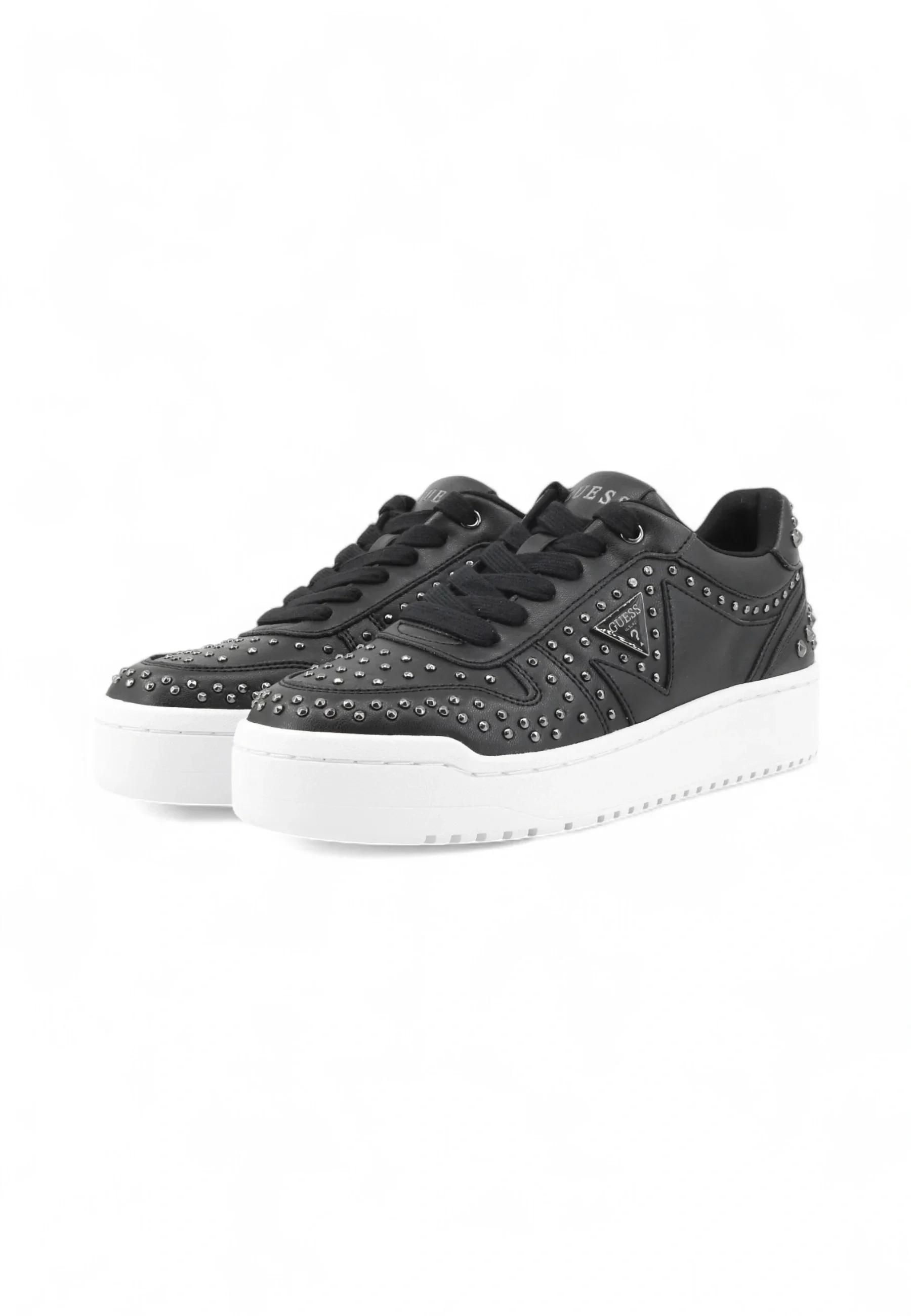 Guess Mogana Kadın Siyah Sneaker FLFMGNELE12-BLACK