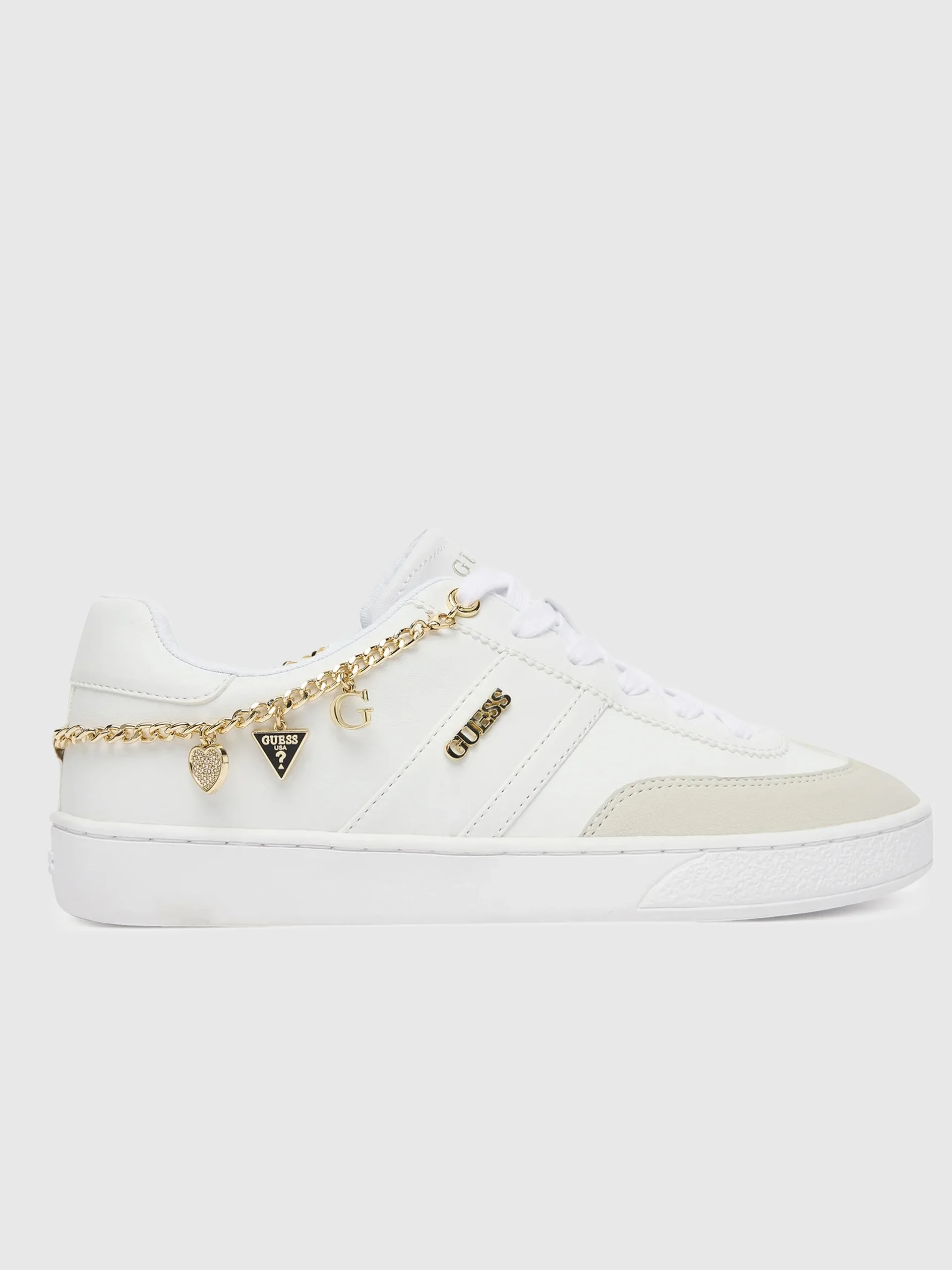 Guess Naoko Kadın Beyaz Sneaker FLTNAOLEA12-WHITE