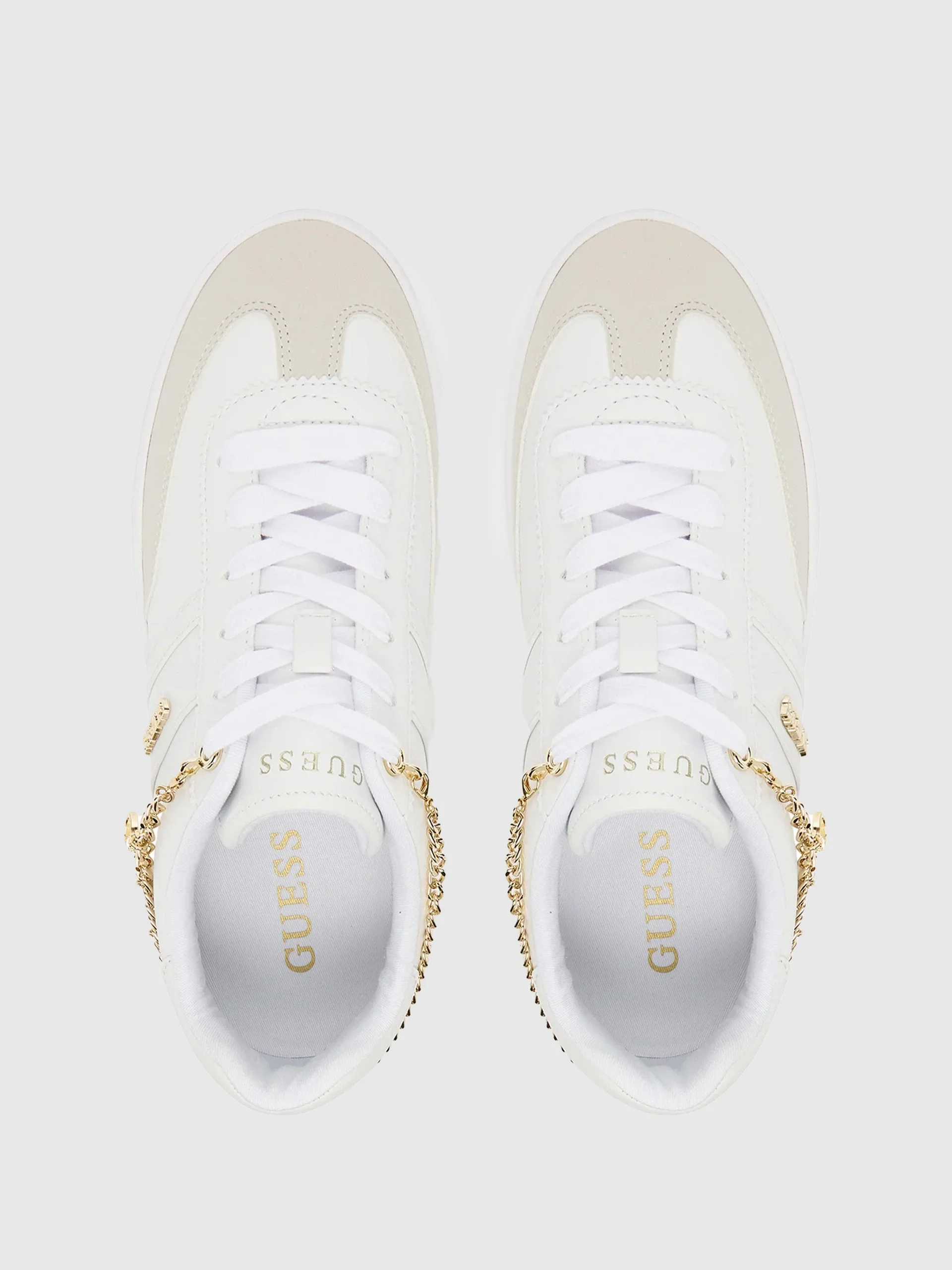 Guess Naoko Kadın Beyaz Sneaker FLTNAOLEA12-WHITE