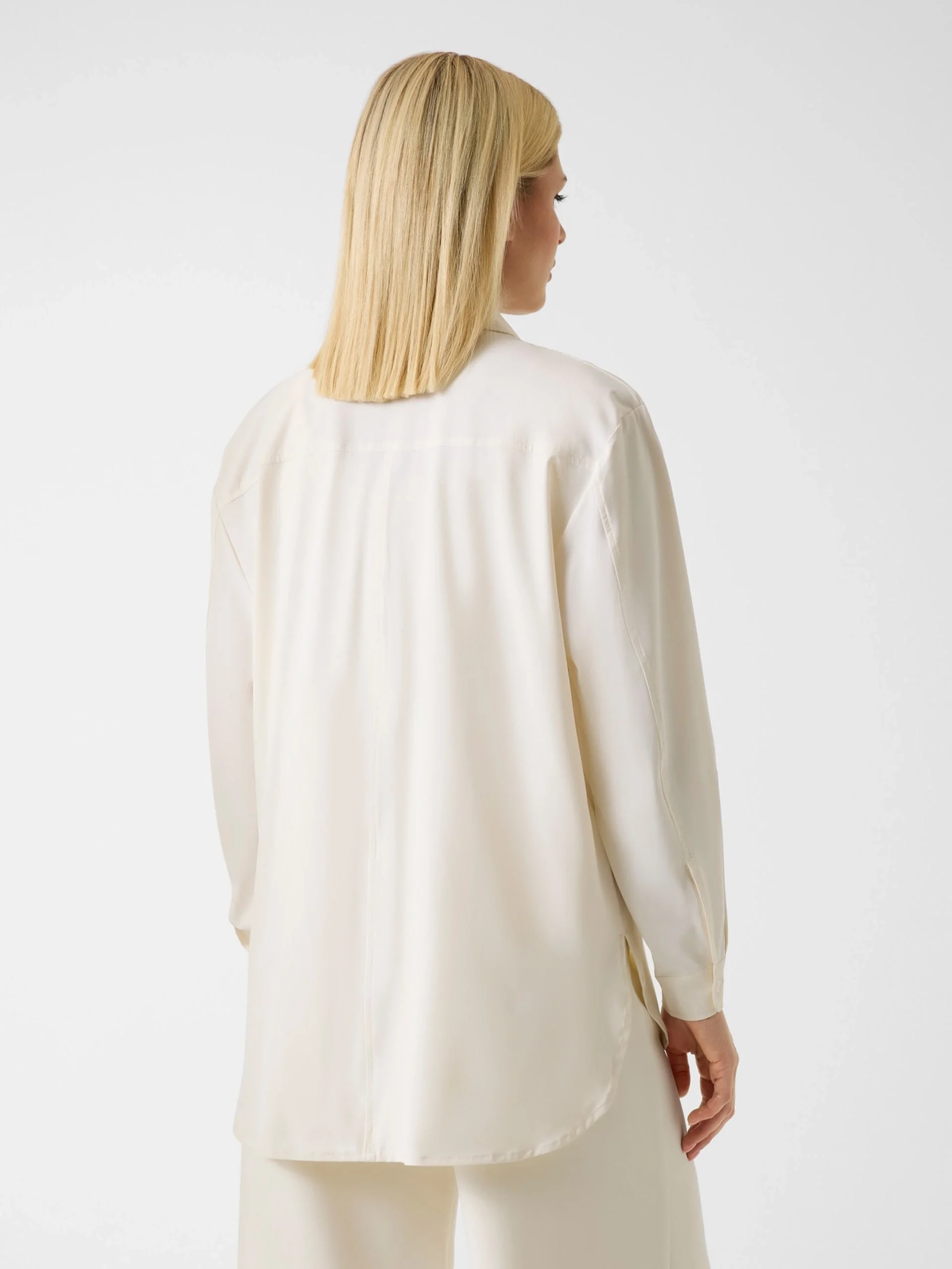 Guess Nat Ceket Gömlek Kadın Beyaz Gömlek V6RH00WL232-G027