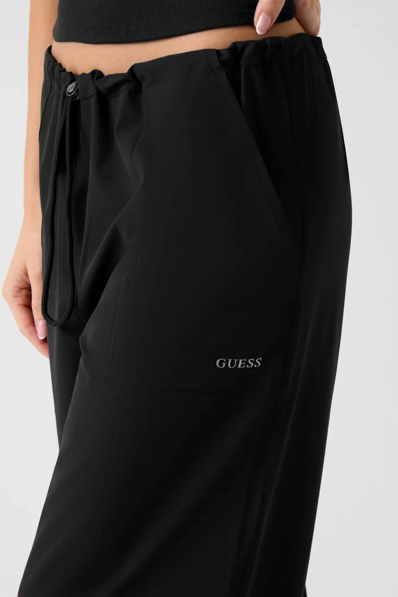 Guess Nat Kargo Kadın Siyah Eşofman Altı V6RB16WL232-JBLK