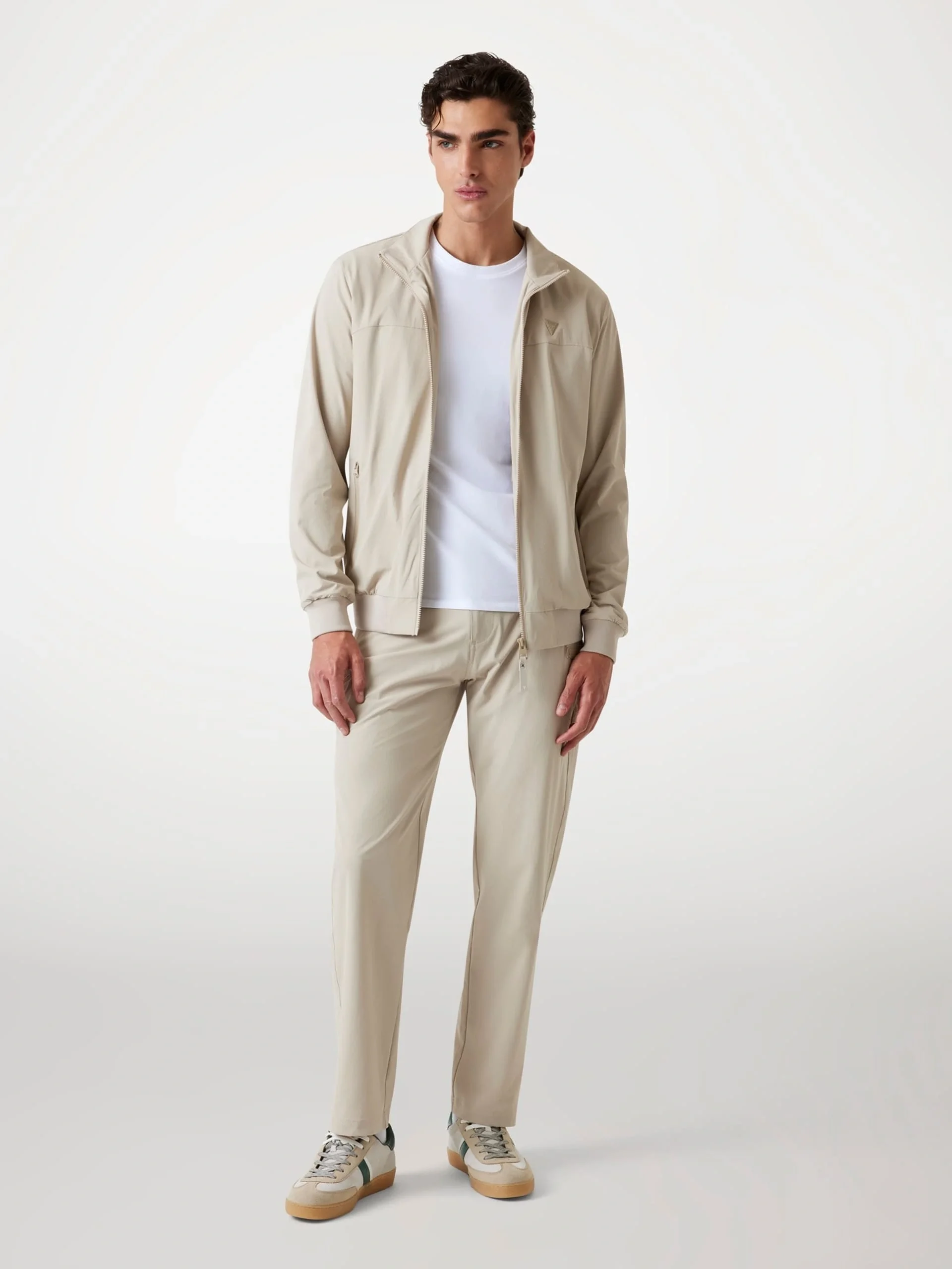 Guess New Amos Erkek Bej Aktif Ceket Z5YL07WH2H0-G1CA