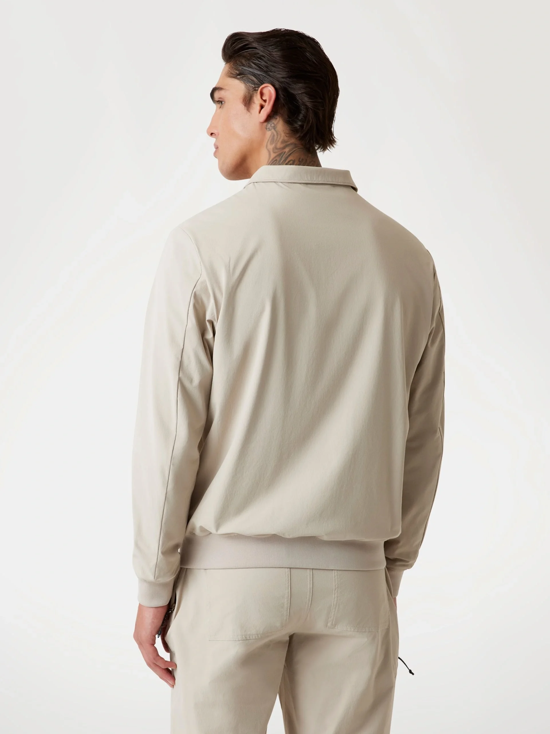 Guess New Amos Erkek Bej Aktif Ceket Z5YL07WH2H0-G1CA