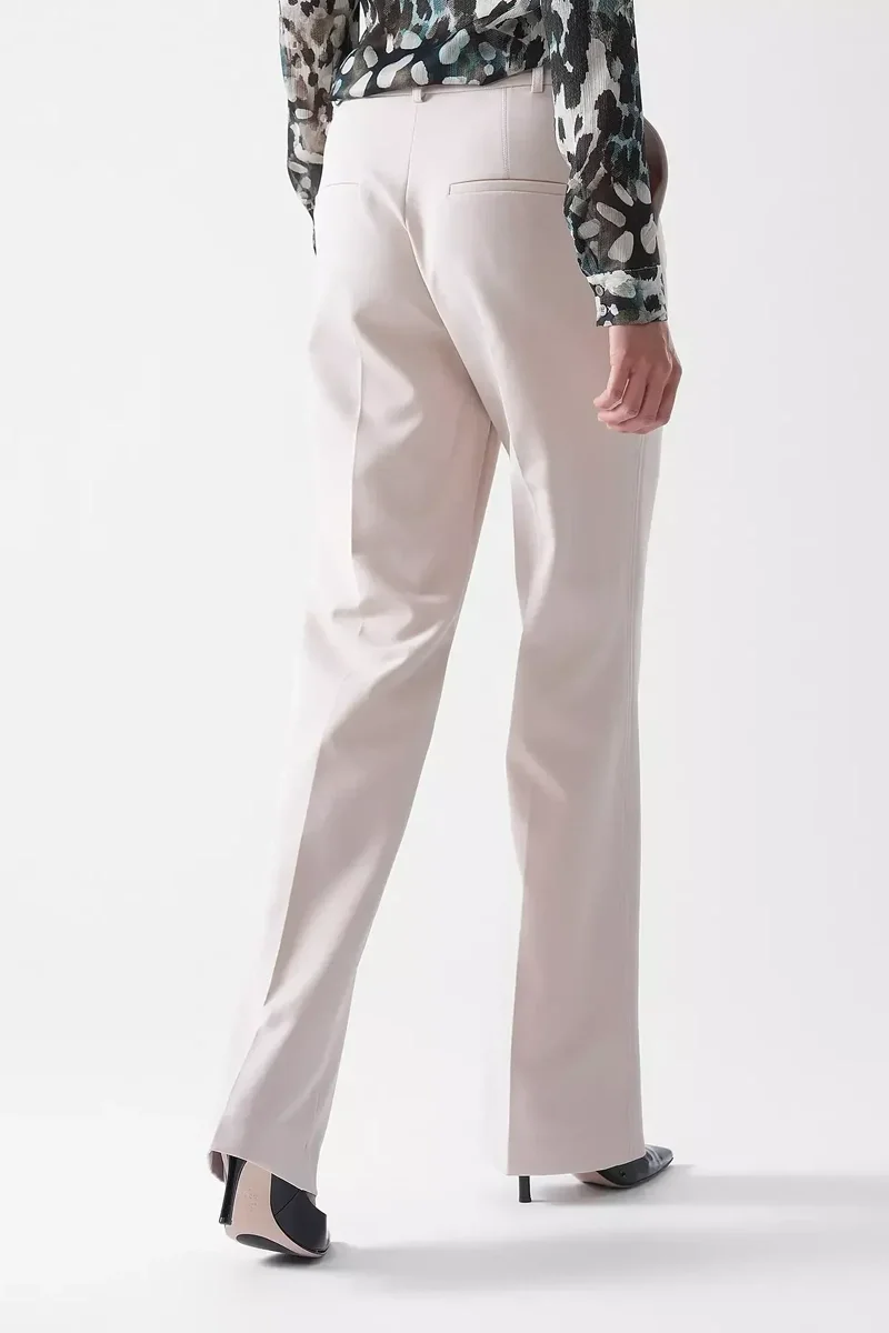 Guess New Carla Kadın Ekru Slim Fit Pantolon W5YB00WH9Y2-G9M1