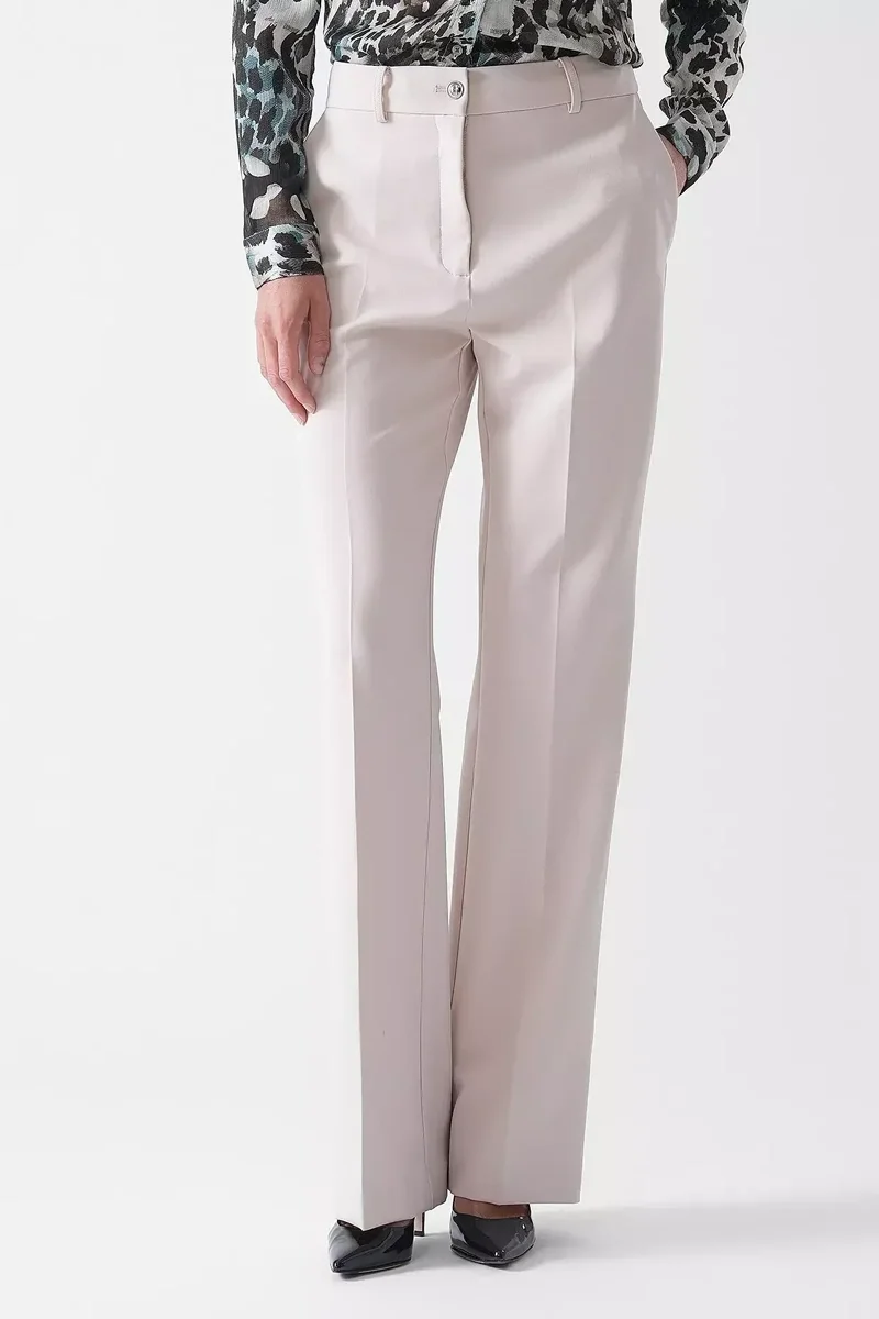 Guess New Carla Kadın Ekru Slim Fit Pantolon W5YB00WH9Y2-G9M1