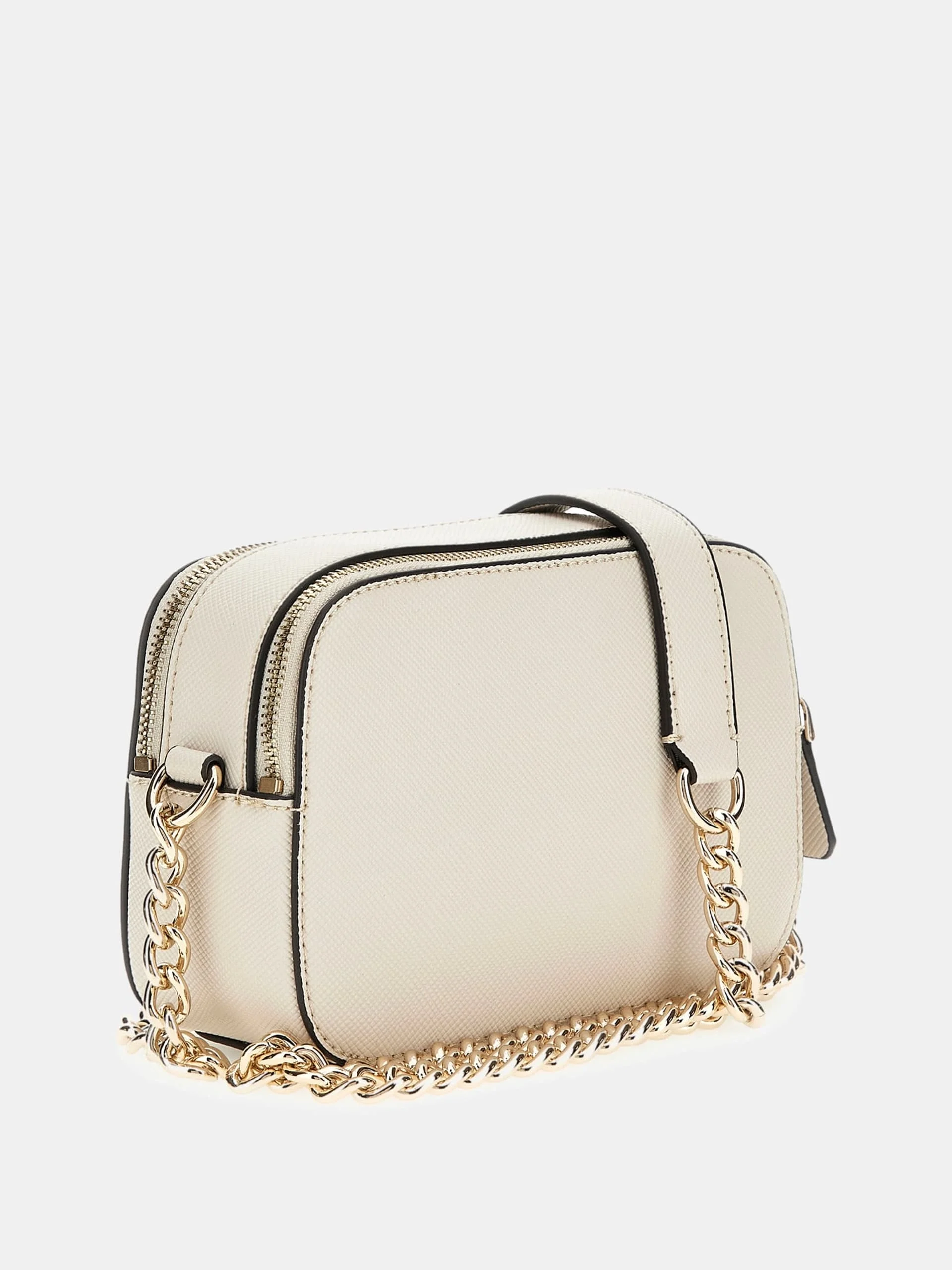 Guess Noelle II Çapraz Askılı Kadın Ekru Çapraz Çanta HWZG9672140-BON