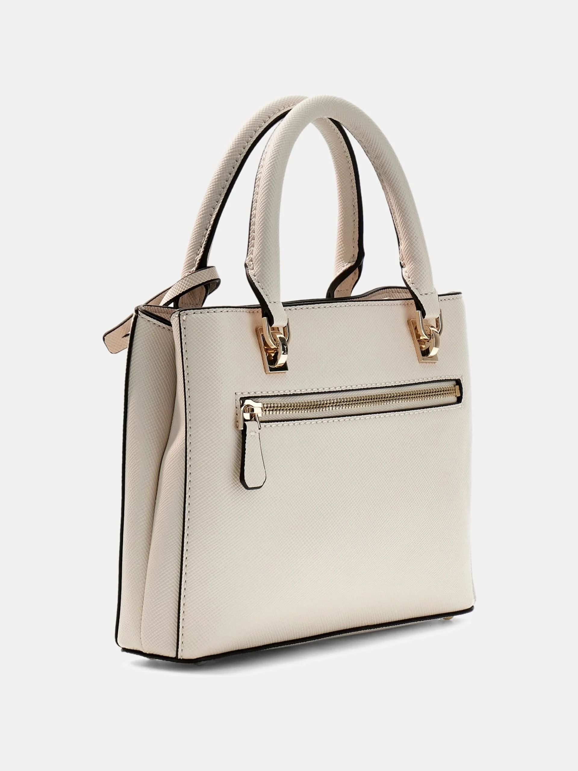 Guess Noelle II Küçük Çok Fonksiyonlu Kadın Ekru El Çantası HWZG9672050-BON