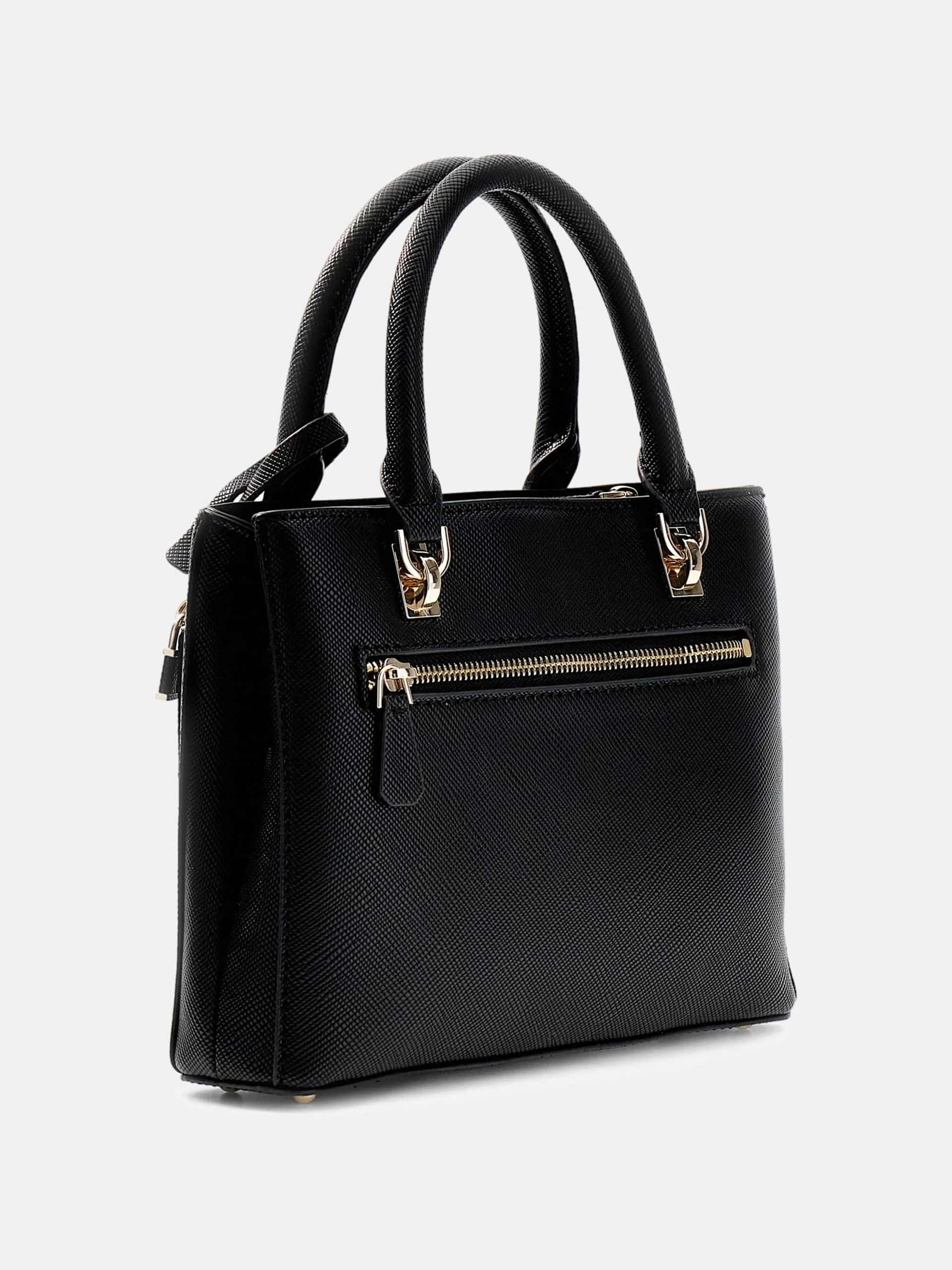 Guess Noelle II Küçük Çok Fonksiyonlu Kadın Siyah El Çantası HWZG9672050-BLA