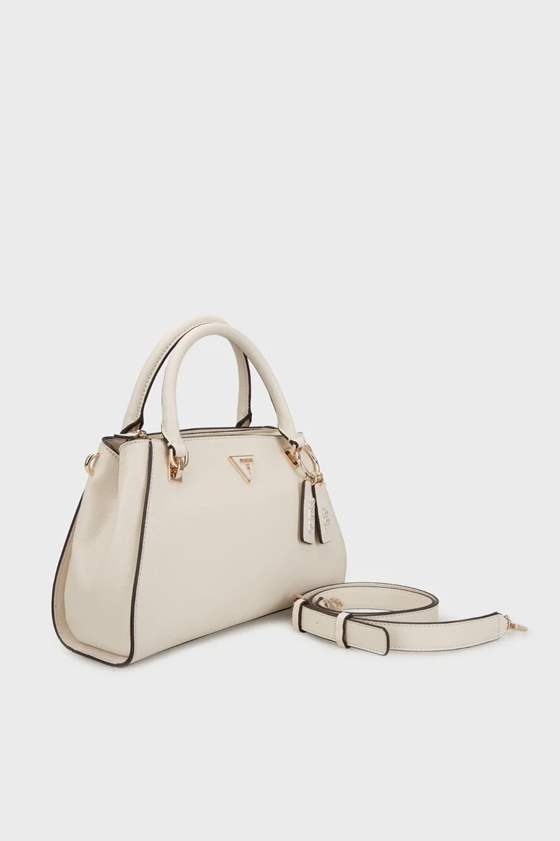 Guess Noelle II Lüks Kadın Ekru El Çantası HWZG9672070-BON