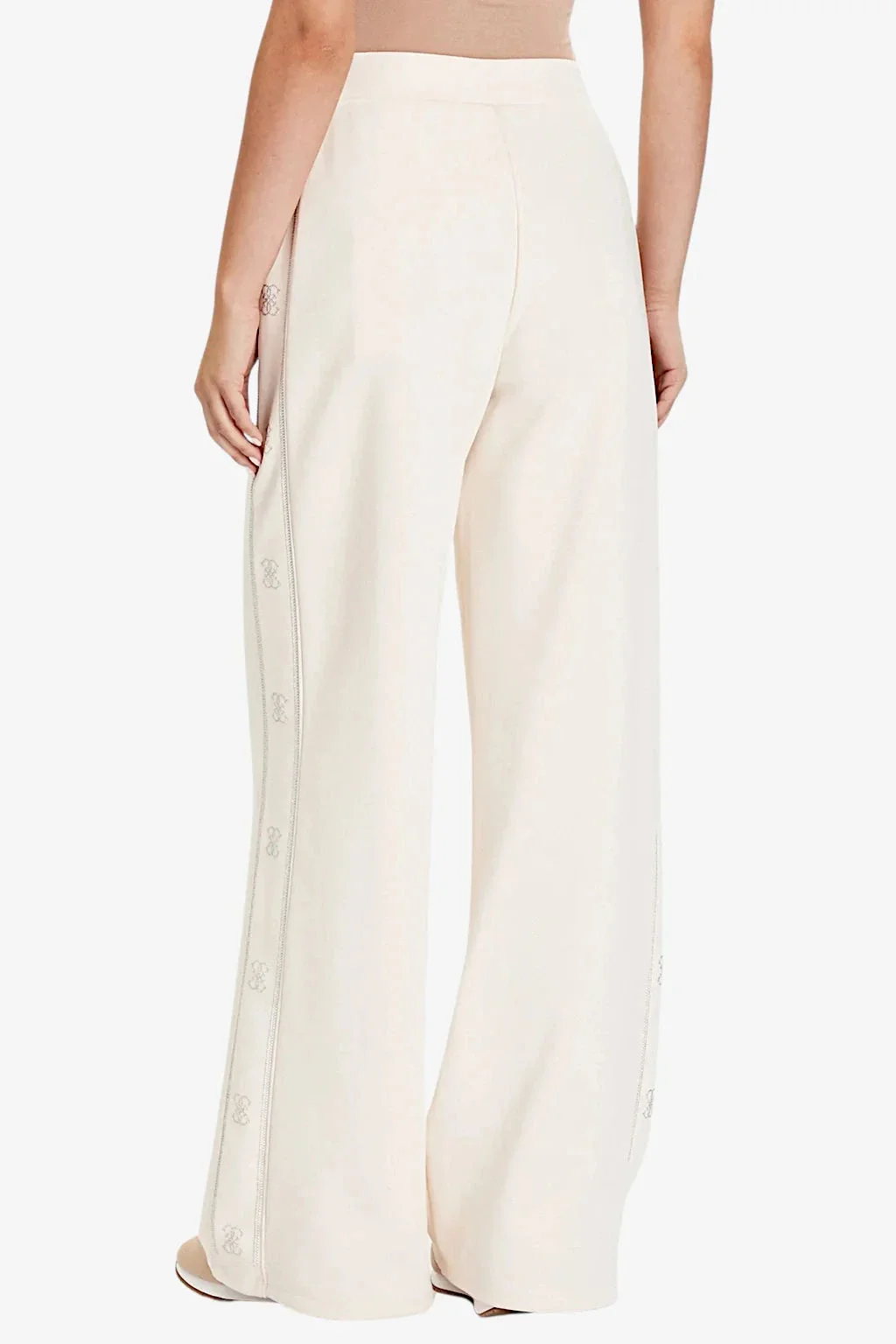 Guess Octavia Kadın Beyaz Aktif Palazzo Fit Eşofman Altı V5BB12KCX22-G1H6