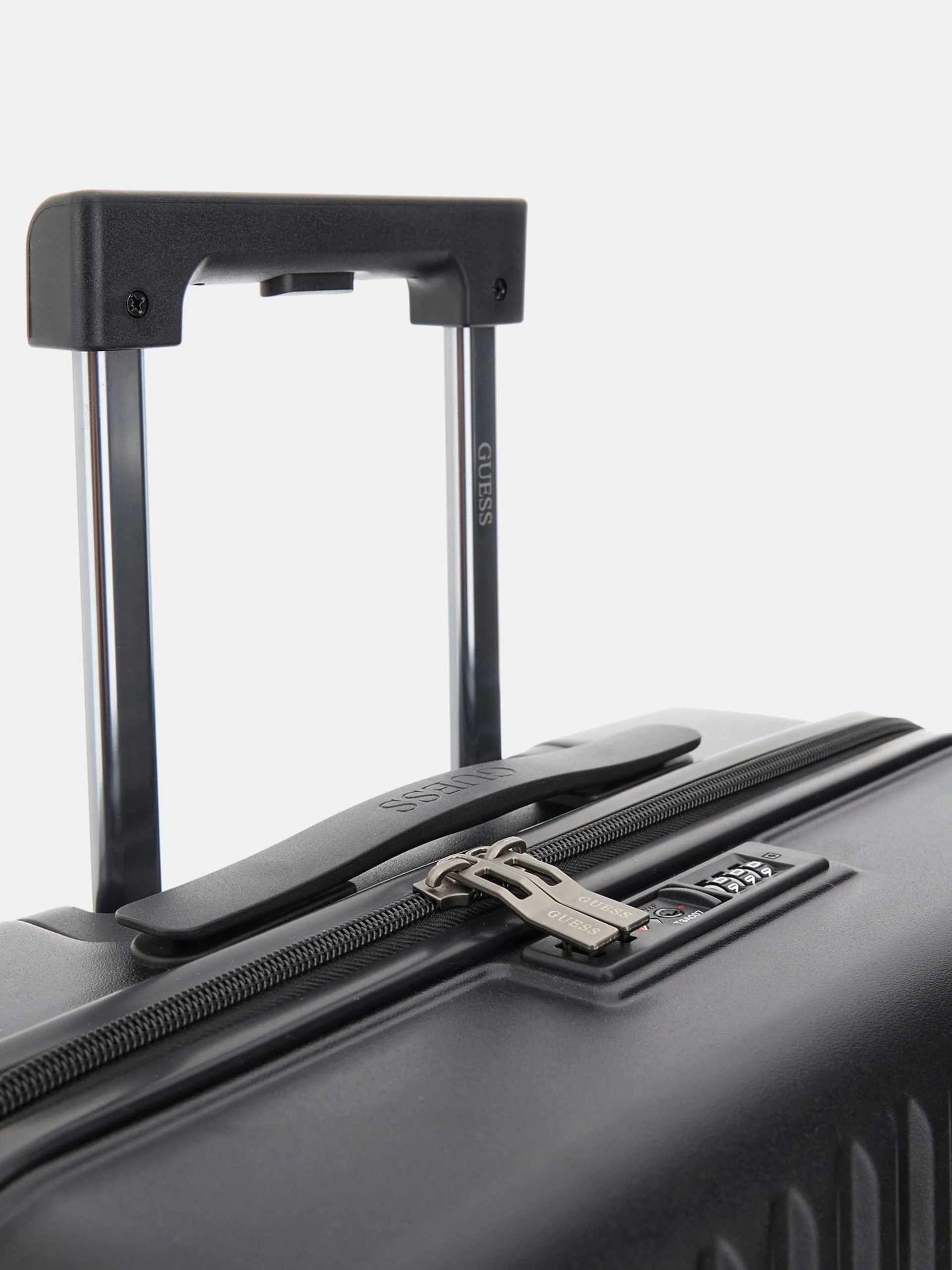 Guess Olbia Erkek Siyah Küçük Boy Valiz TMOLPCP5243-BLA