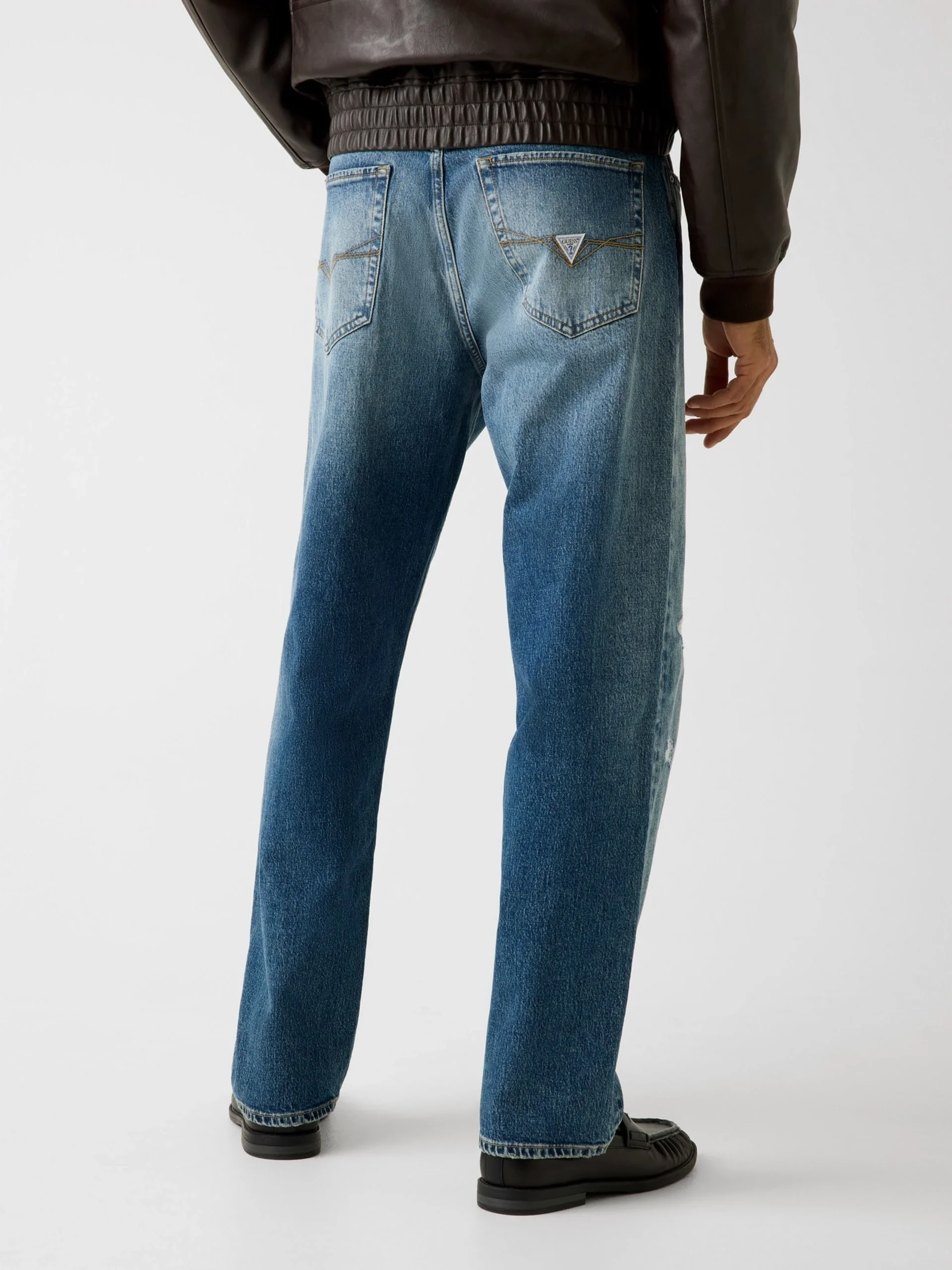 Guess Owen Erkek Mavi Jeans M6RAT5D6431-SDT1