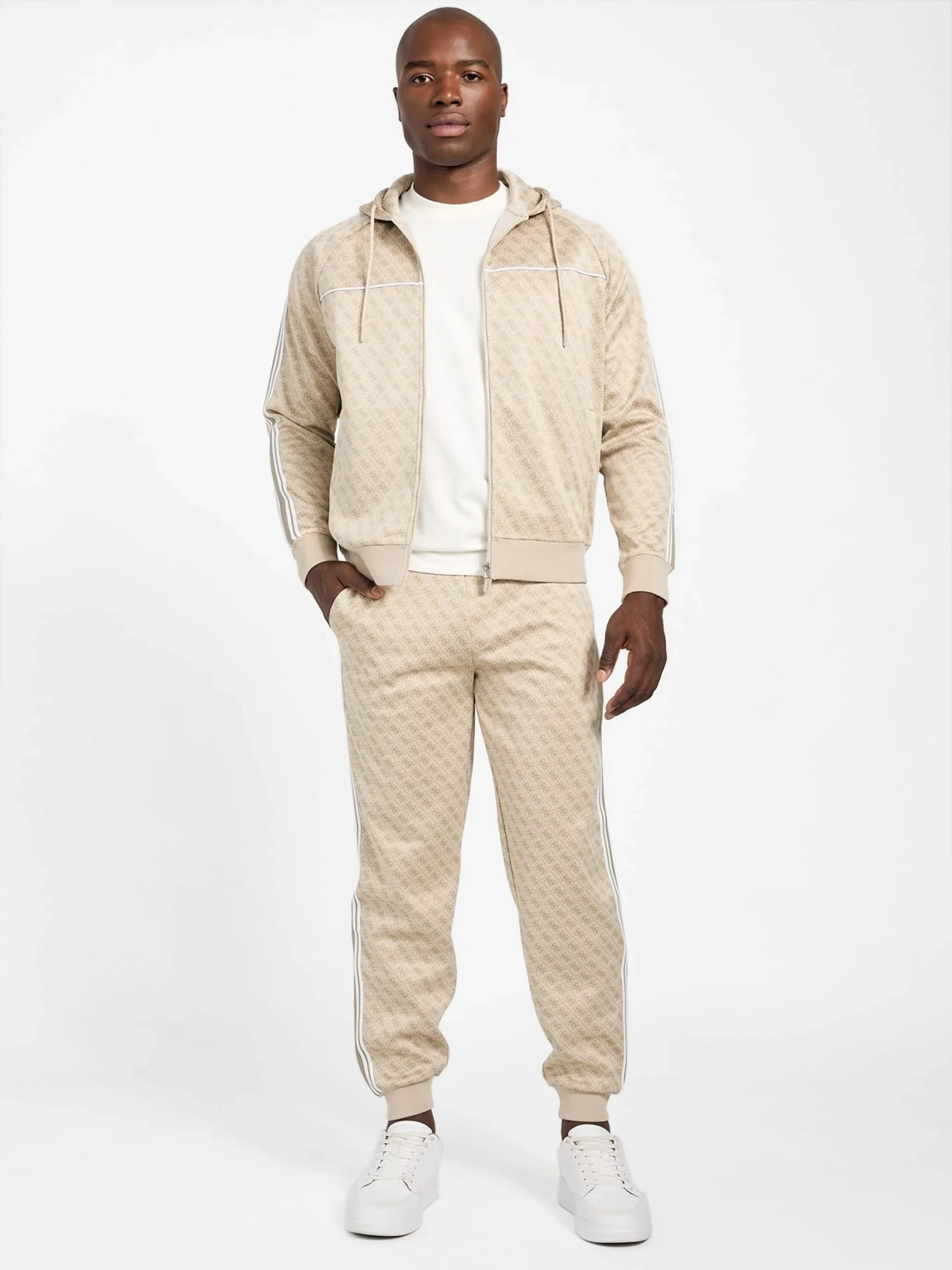 Guess Parimo 4G Paçası Lastikli Erkek Çok Renkli Eşofman Altı Z5BB19K2042-FJ9O