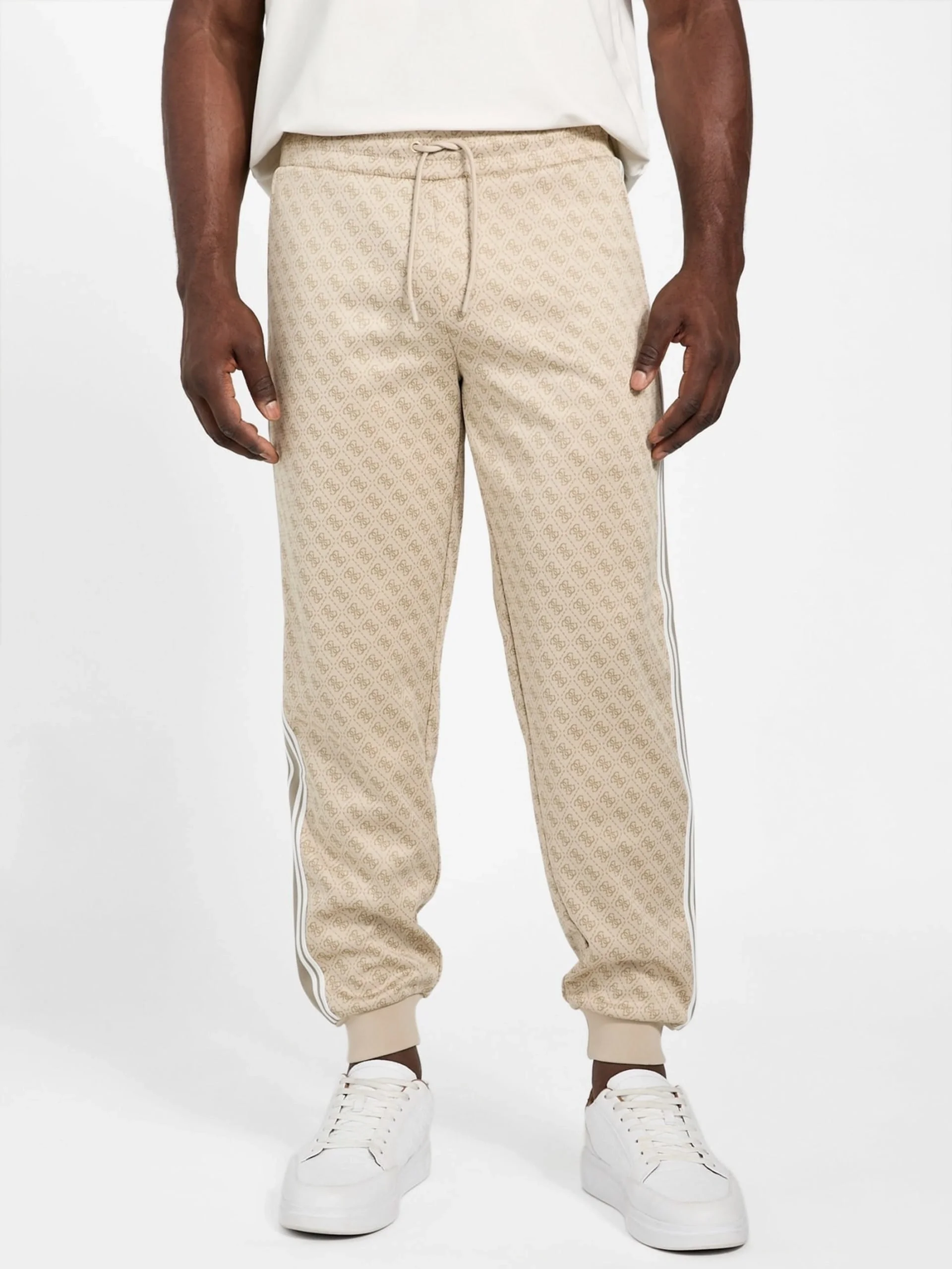 Guess Parimo 4G Paçası Lastikli Erkek Çok Renkli Eşofman Altı Z5BB19K2042-FJ9O