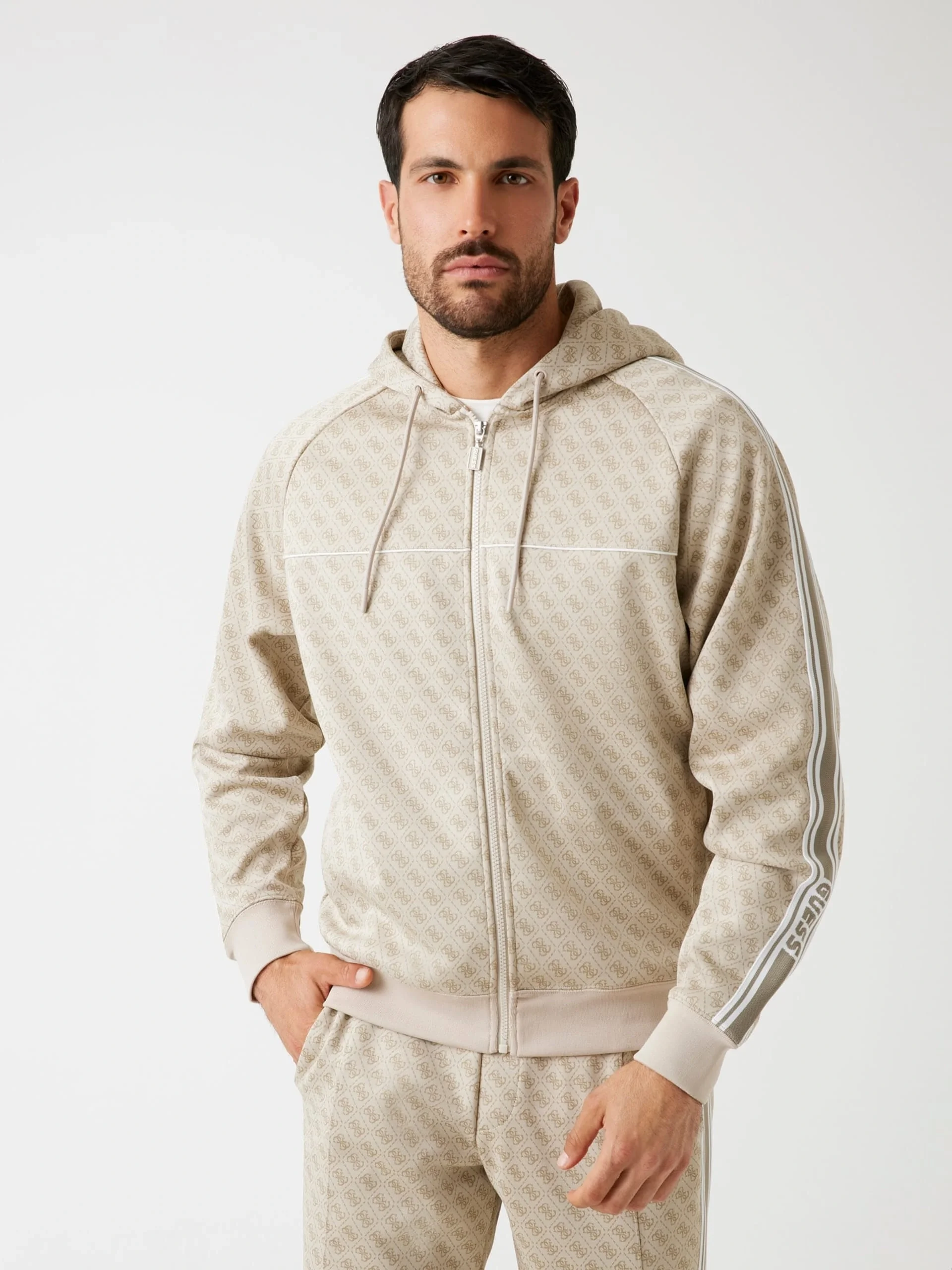 Guess Parimo Erkek Çok Renkli Aktif  Eşofman Üstü Z5BQ13K2042-FJ9O