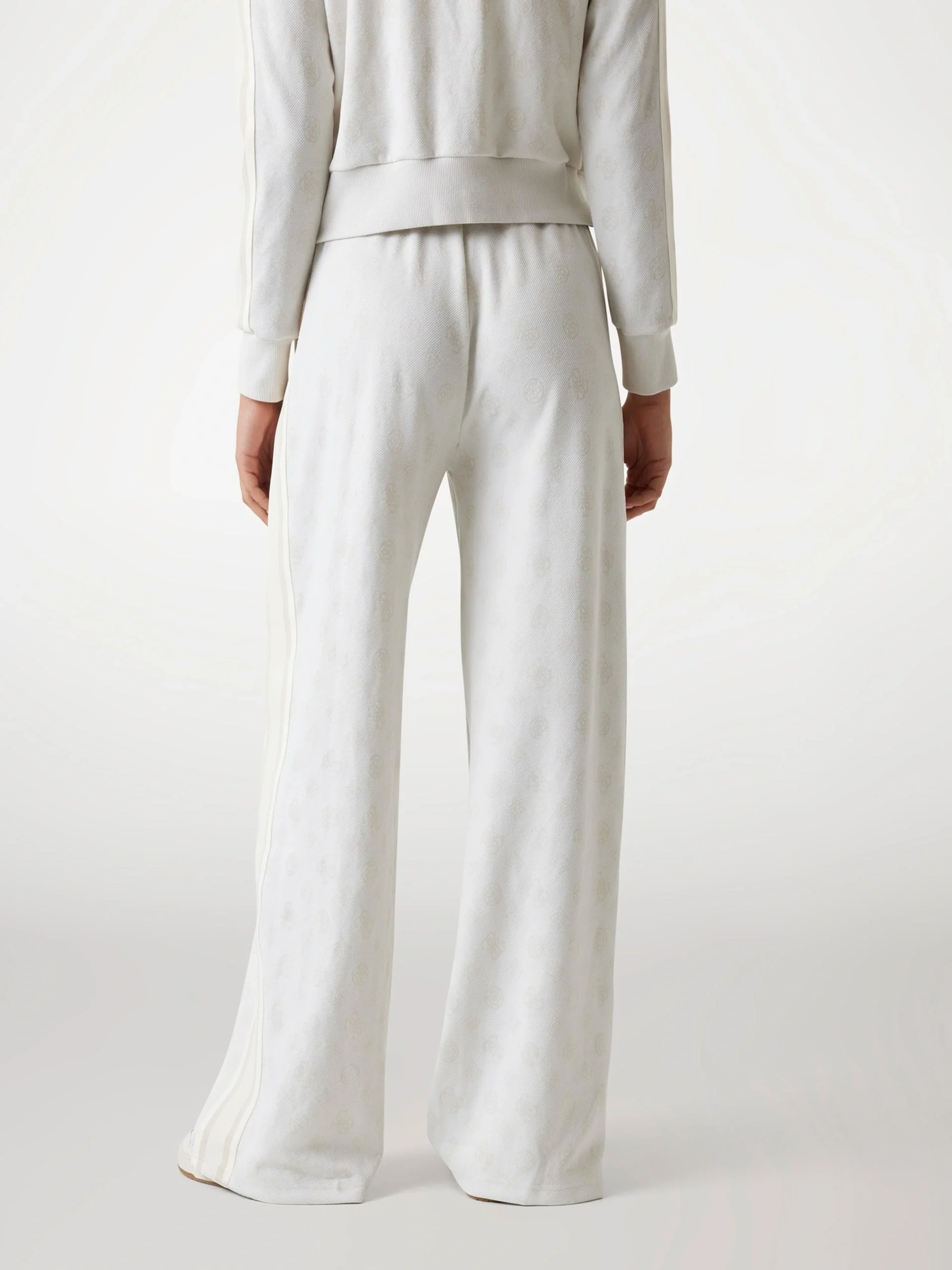 Guess Peony Kadın Beyaz Aktif Palazzo Fit Eşofman Altı V5YB10K0282-F0ER