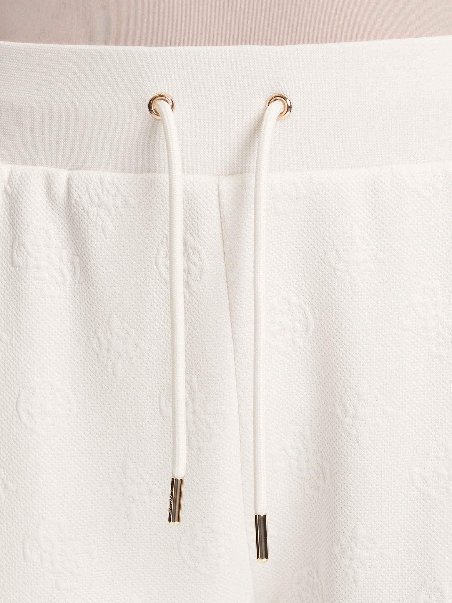 Guess Peony Kadın Beyaz Aktif Regular Fit Eşofman Altı V5YB06KBSL2-F0EP