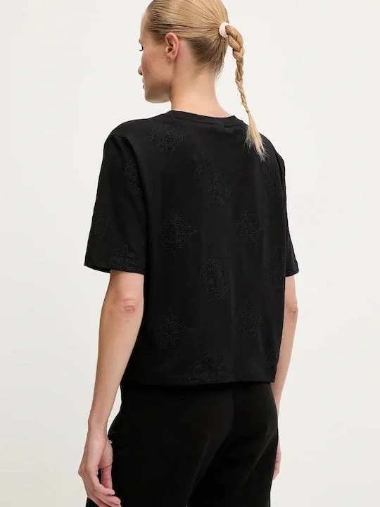 Guess Peony Kadın Çok Renkli Aktif Boxy Fit T-Shirt V5YI10I3Z14-FJ8K