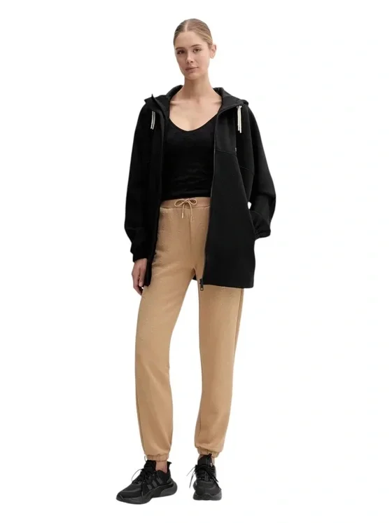 Guess Peony Kadın Siyah Aktif  Eşofman Üstü V5YQ05KBSL2-FJ8A