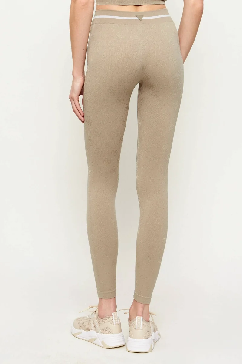 Guess Pepi 4G Dikişsiz Kadın Bej Eşofman Altı V6RB05Z4692-FNL8