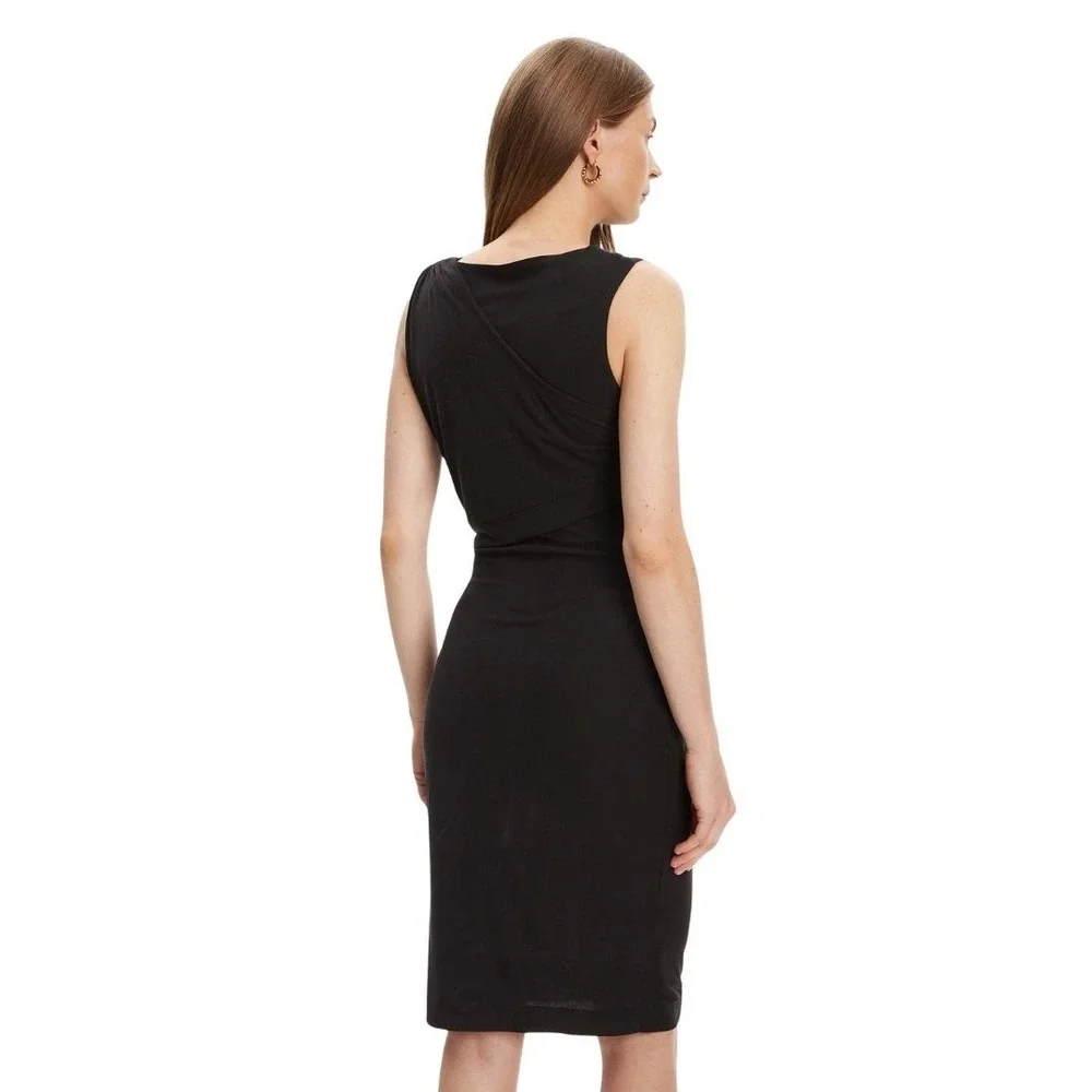 Guess Prisca Kadın Siyah Modal Karışımlı Elbise W5YK27KAQL2-JBLK