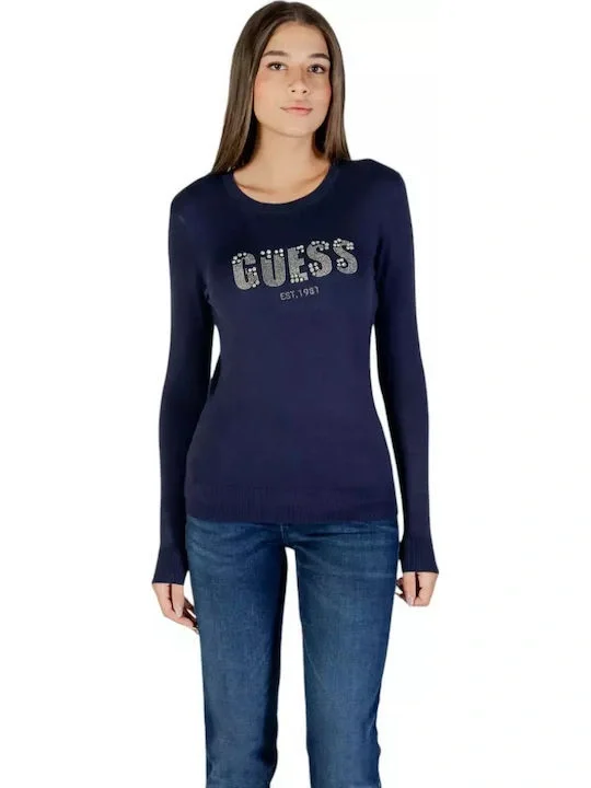 Guess Reyna Kadın Mavi Triko W5BR40Z2NQ2-G77G