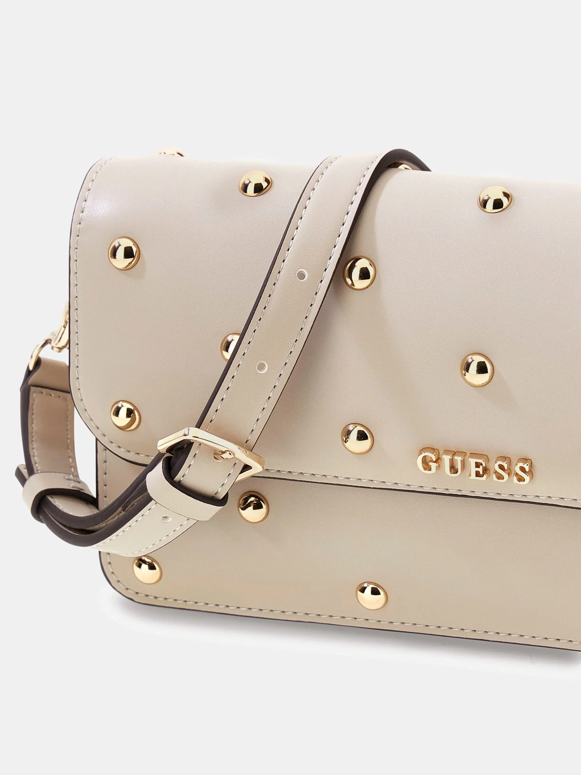Guess Sadie Kapaklı Omuz Kadın Bej Omuz Çantası HWVG8118190-LTA