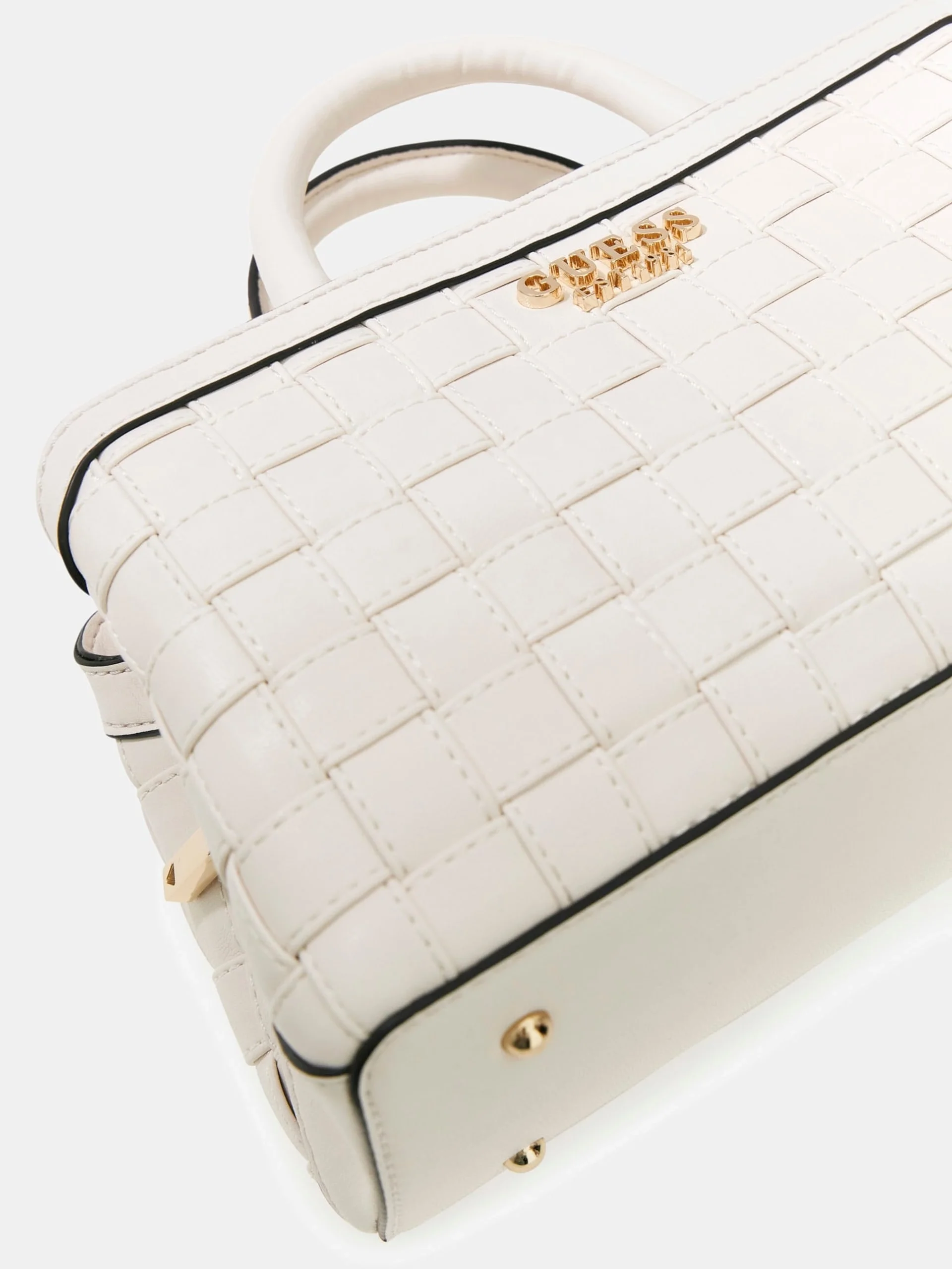 Guess Sandy Küçük Girlfriend El ve Omuz Kadın Beyaz El Çantası HWWG8418050-OFF