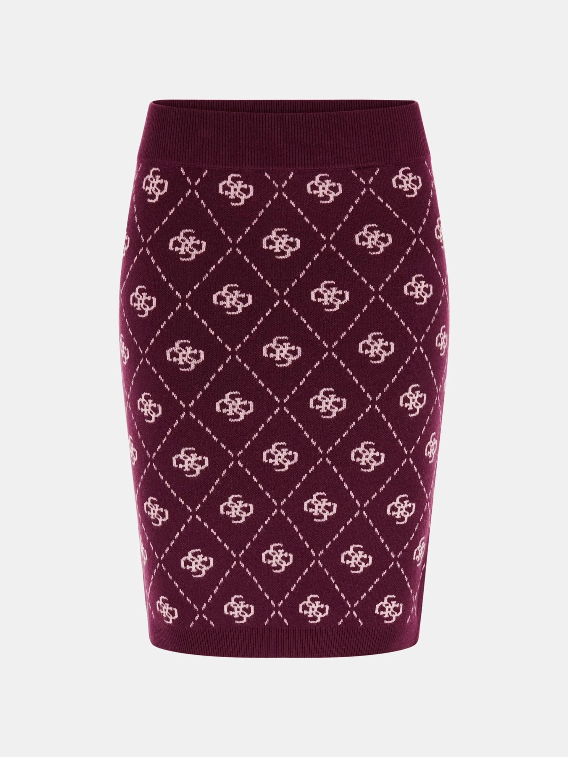 Guess Sarah 4G Triko Kadın Bordo Etek W4BD0SZ3JD2-F4T5