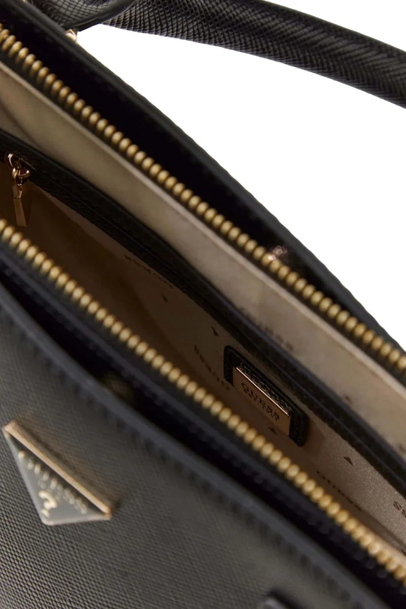 Guess Serenova Küçük Girlfriend Kadın Siyah El Çantası HWZG8091050-BLA