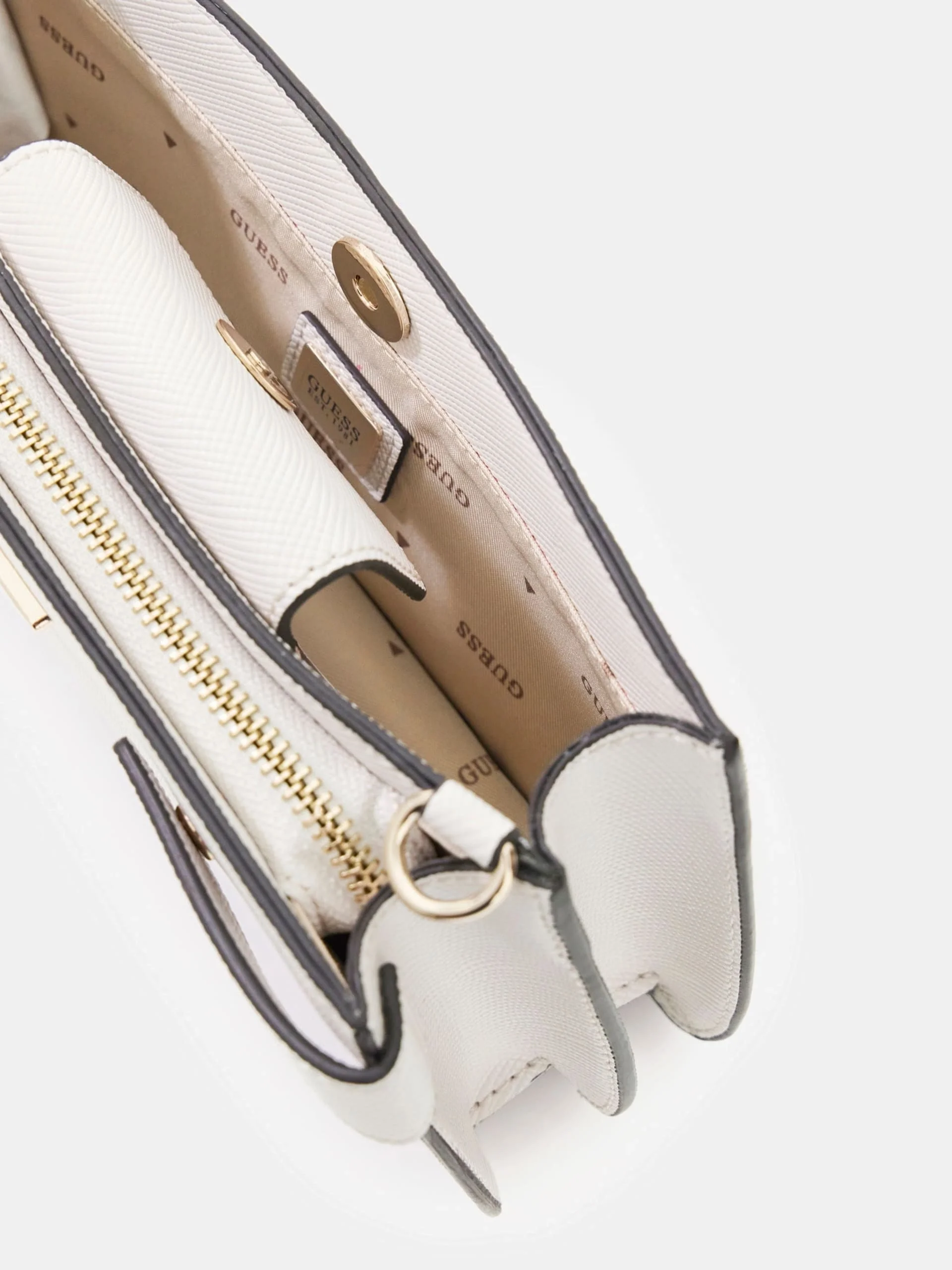 Guess Serenova Mini Çapraz Askılı Kadın Beyaz Çapraz Çanta HWZG8091720-OFF