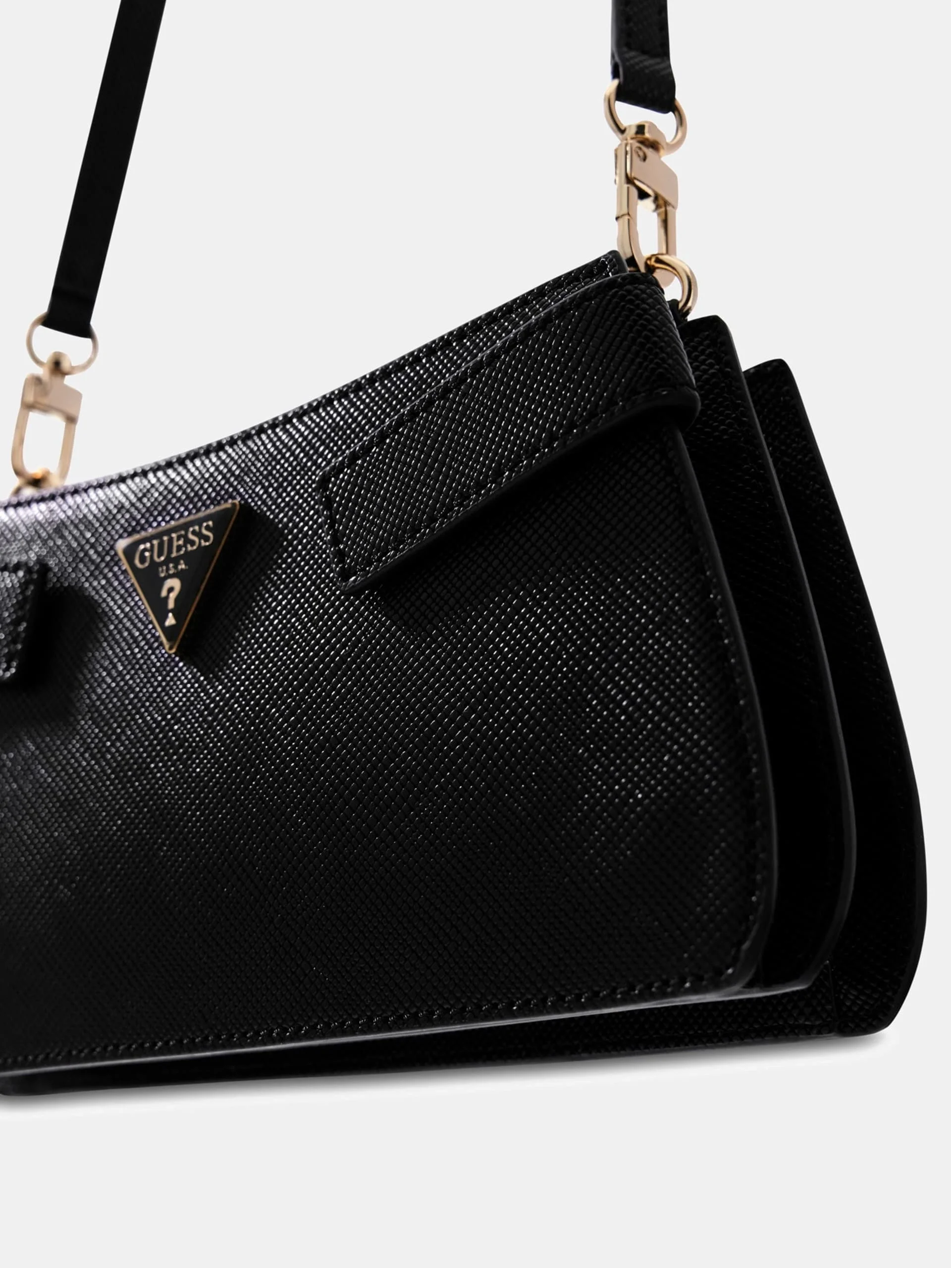 Guess Serenova Mini Çapraz Askılı Kadın Siyah Çapraz Çanta HWZG8091720-BLA