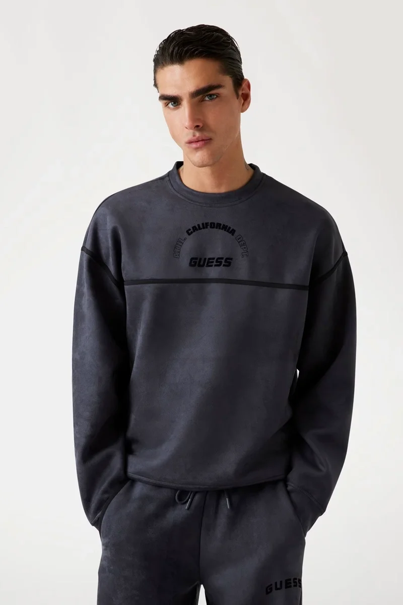 Guess Shiro Erkek Çok Renkli Aktif Scuba Sweatshirt Z5BQ06KCJY2-G969