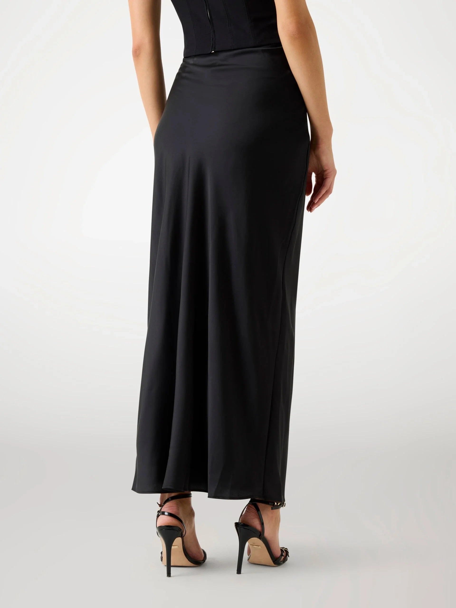 Guess Sibilla Kadın Siyah Kalem Etek W5YD55WF1T2-JBLK