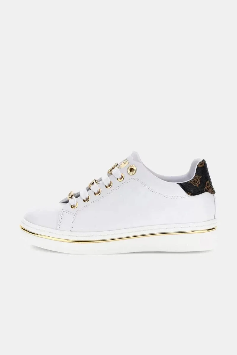 Guess Stasey Kadın Beyaz Sneaker FLPSTAELE12-WHITE