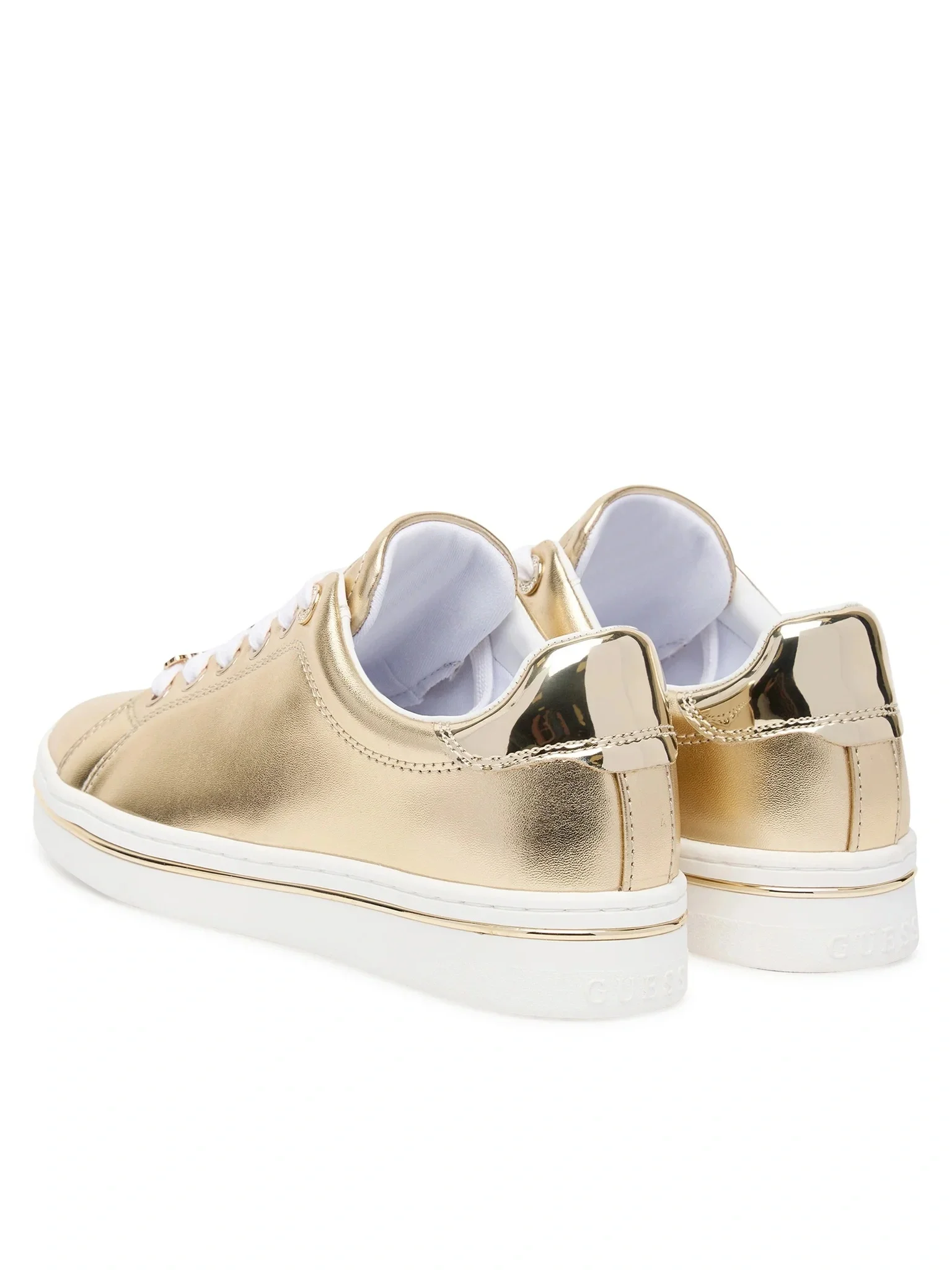 Guess Stasey3 Kadın Sarı Sneaker FLTSS3LEL12-PLATI