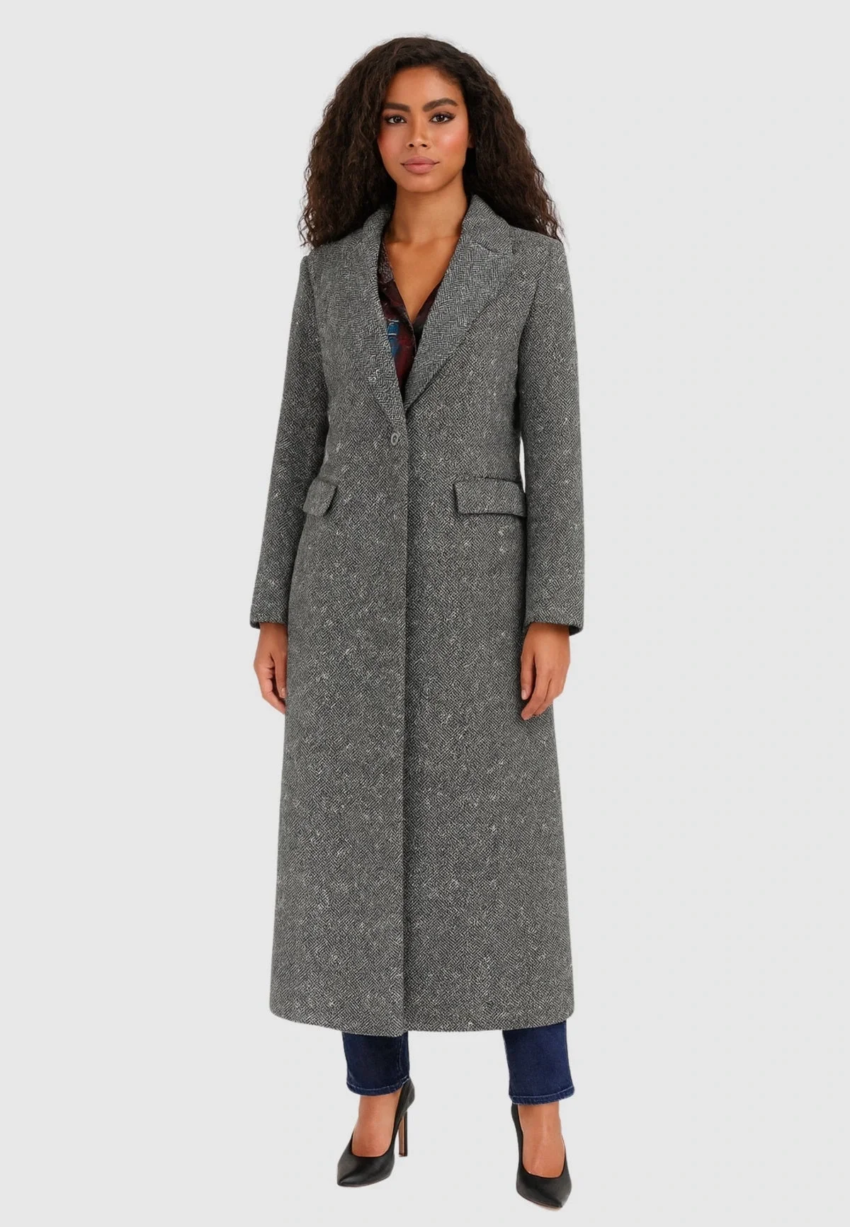 Guess Stefania Kadın Gri Kaban W5BL26W2680-FJ9F