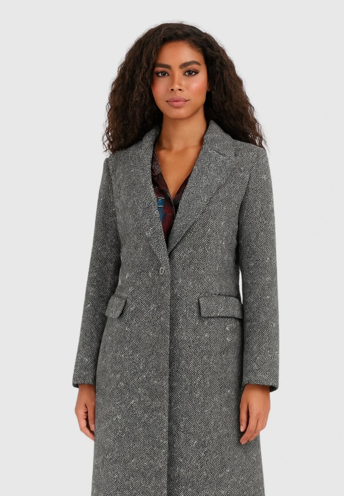 Guess Stefania Kadın Gri Kaban W5BL26W2680-FJ9F