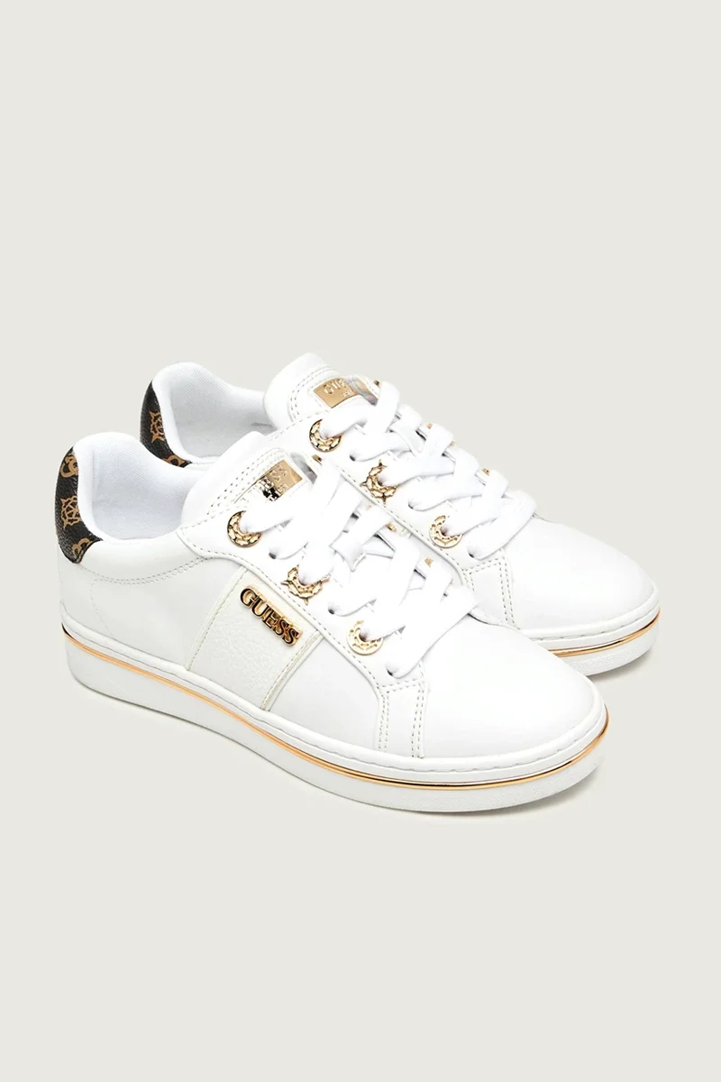 Guess Stew Kadın Beyaz Sneaker FLPSTWELE12-WHITE