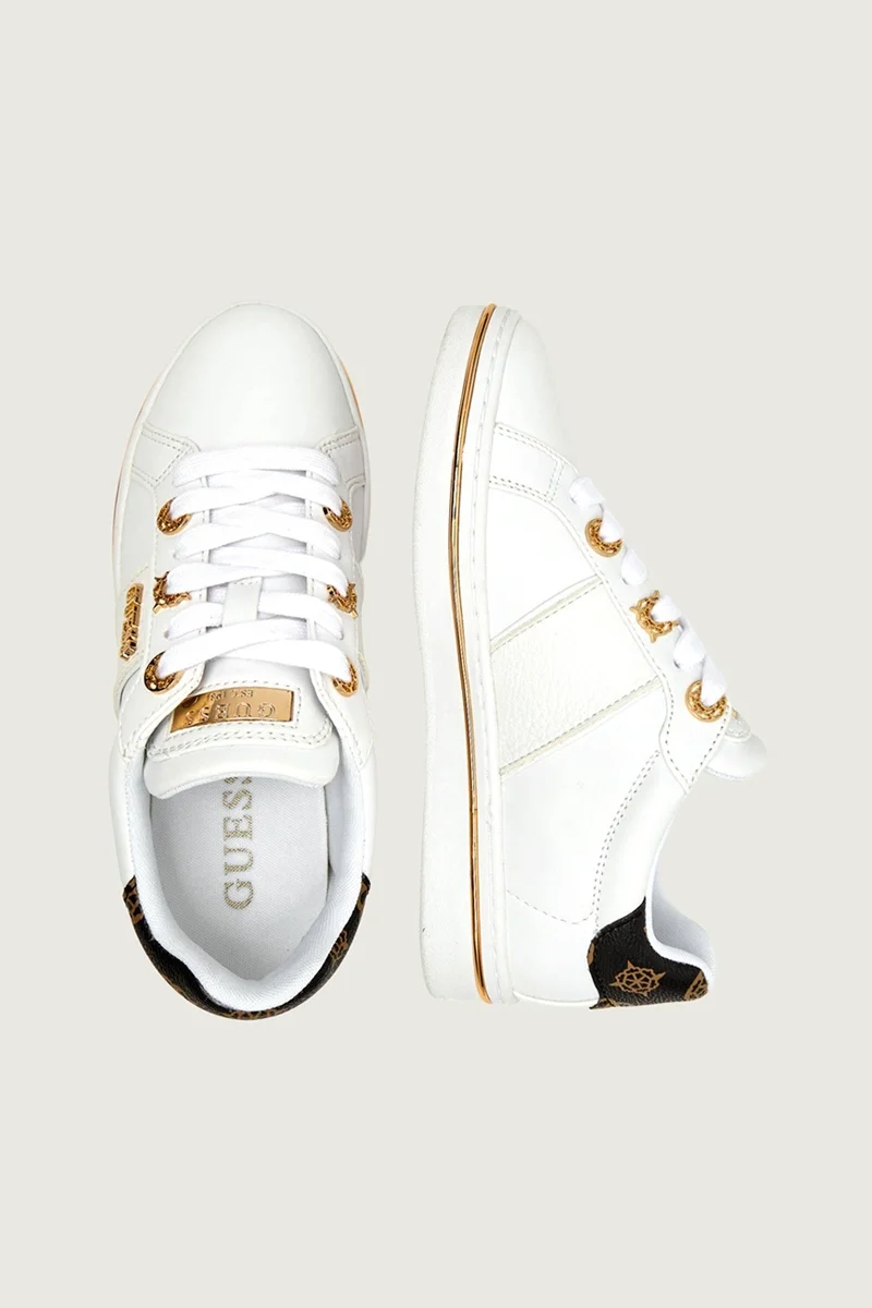 Guess Stew Kadın Beyaz Sneaker FLPSTWELE12-WHITE