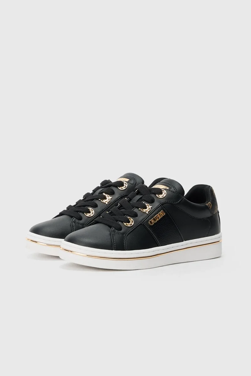 Guess Stew Kadın Siyah Sneaker FLPSTWELE12-BLACK