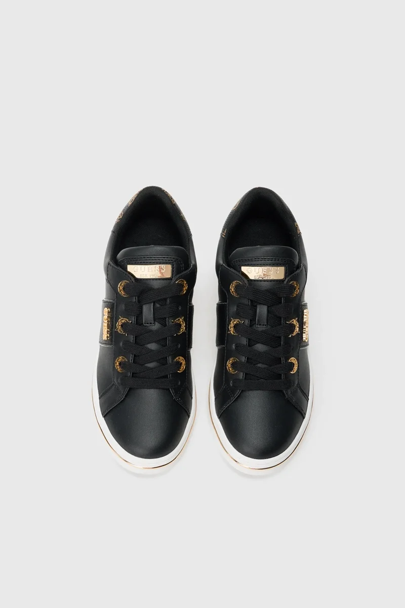 Guess Stew Kadın Siyah Sneaker FLPSTWELE12-BLACK