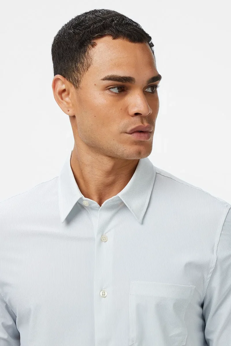 Guess Sunset Erkek Mavi Slim Fit Gömlek M4RH34WFKM0-S7AC