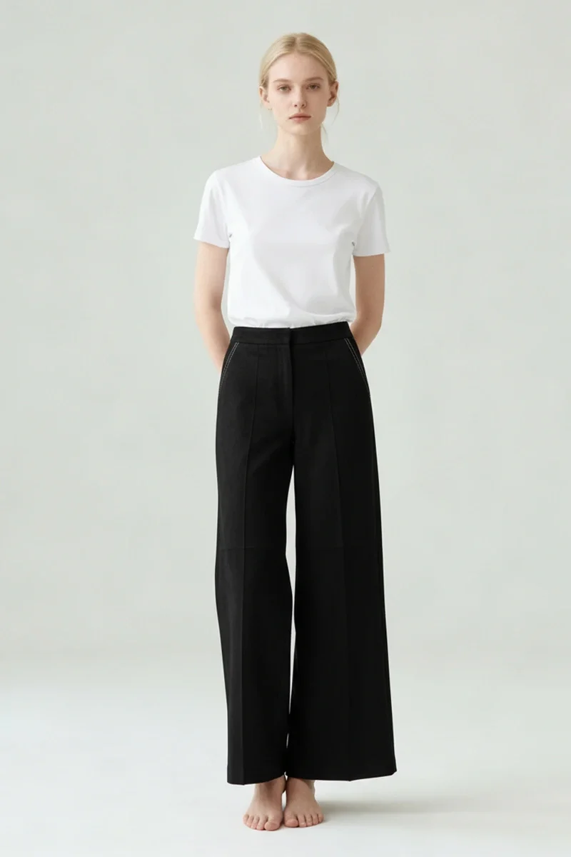 Guess Tailoring Kadın Siyah Tailored Fit Scuba Eşofman Altı W5BB53KAUJ2-JBLK