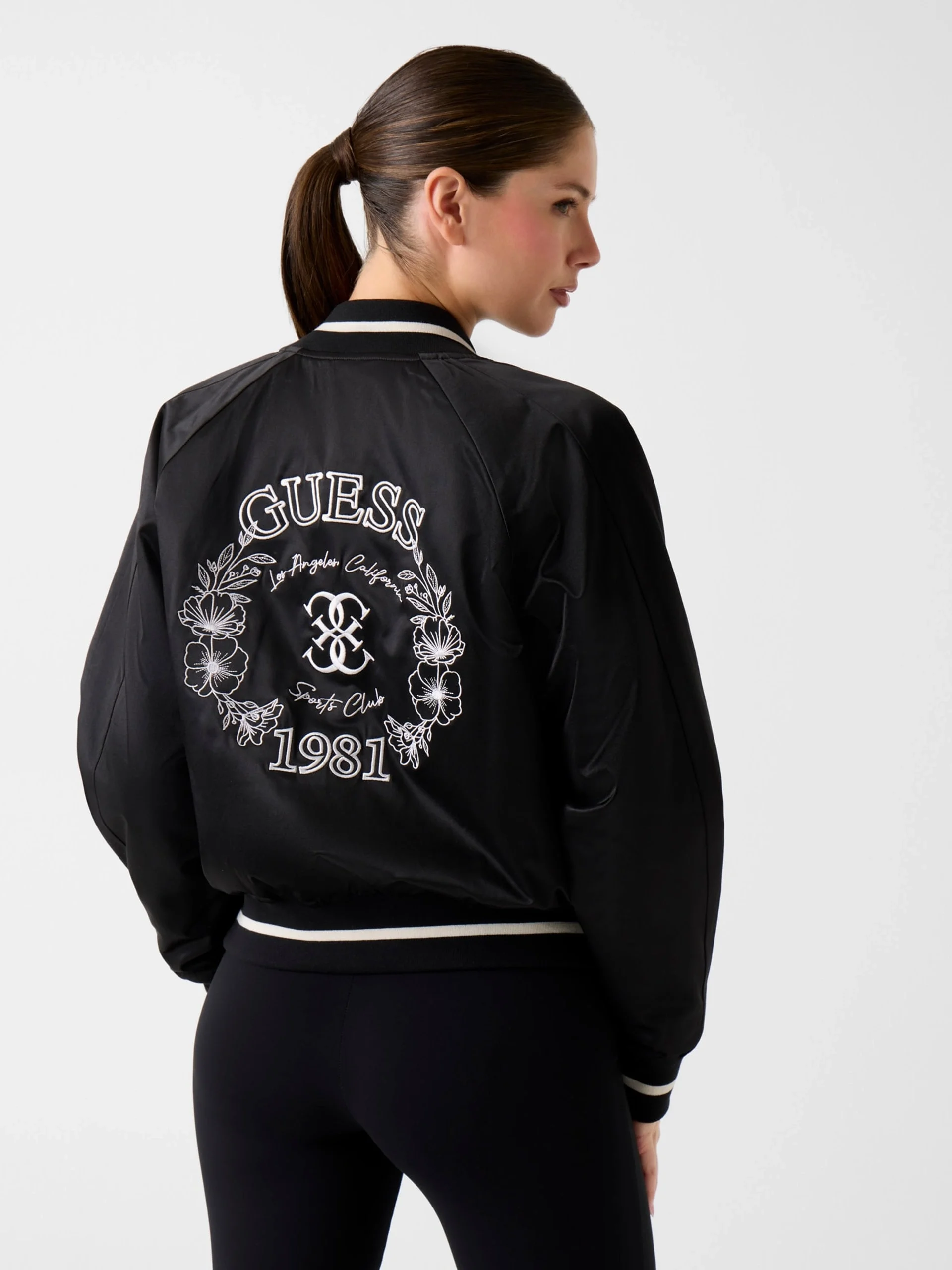 Guess Tamara Kadın Siyah Ceket V6RL02WL022-JBLK