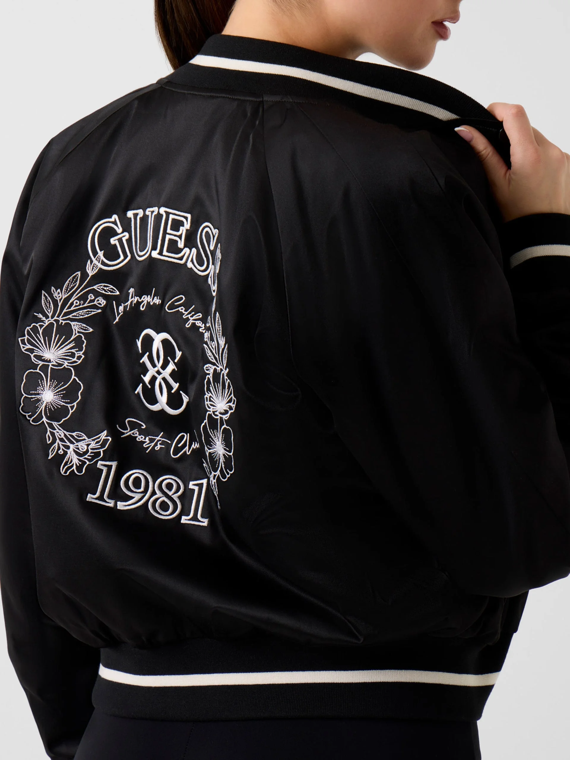 Guess Tamara Kadın Siyah Ceket V6RL02WL022-JBLK