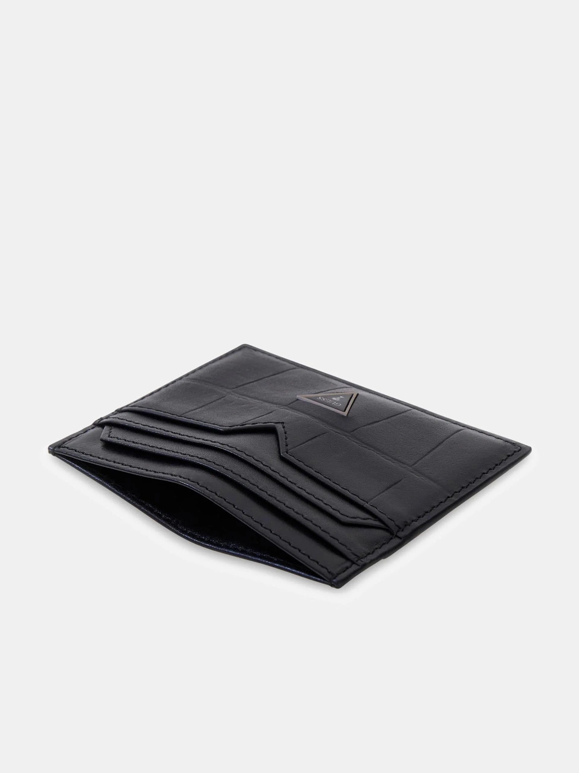 Guess Torino Erkek Siyah Kartlık SMTOCRLEA50-BLA