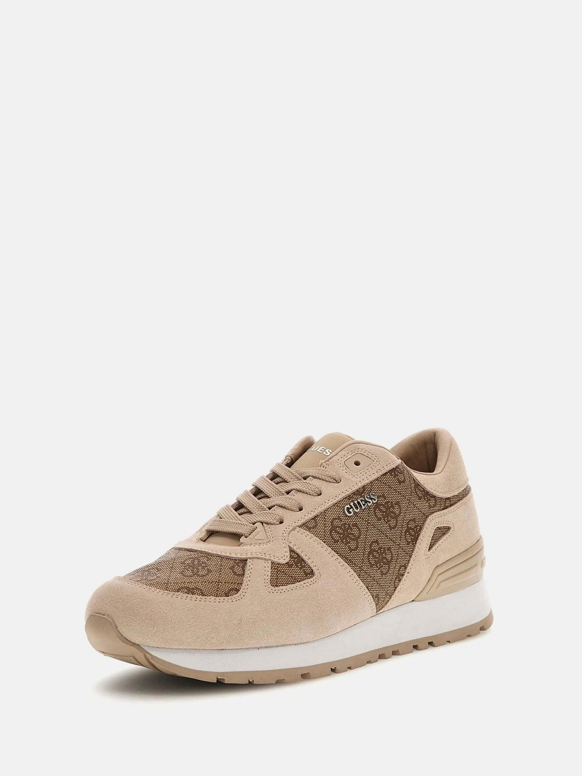 Guess Tresa Erkek Bej/Kahverengi Sneaker FMTTREELL12-BEIBR