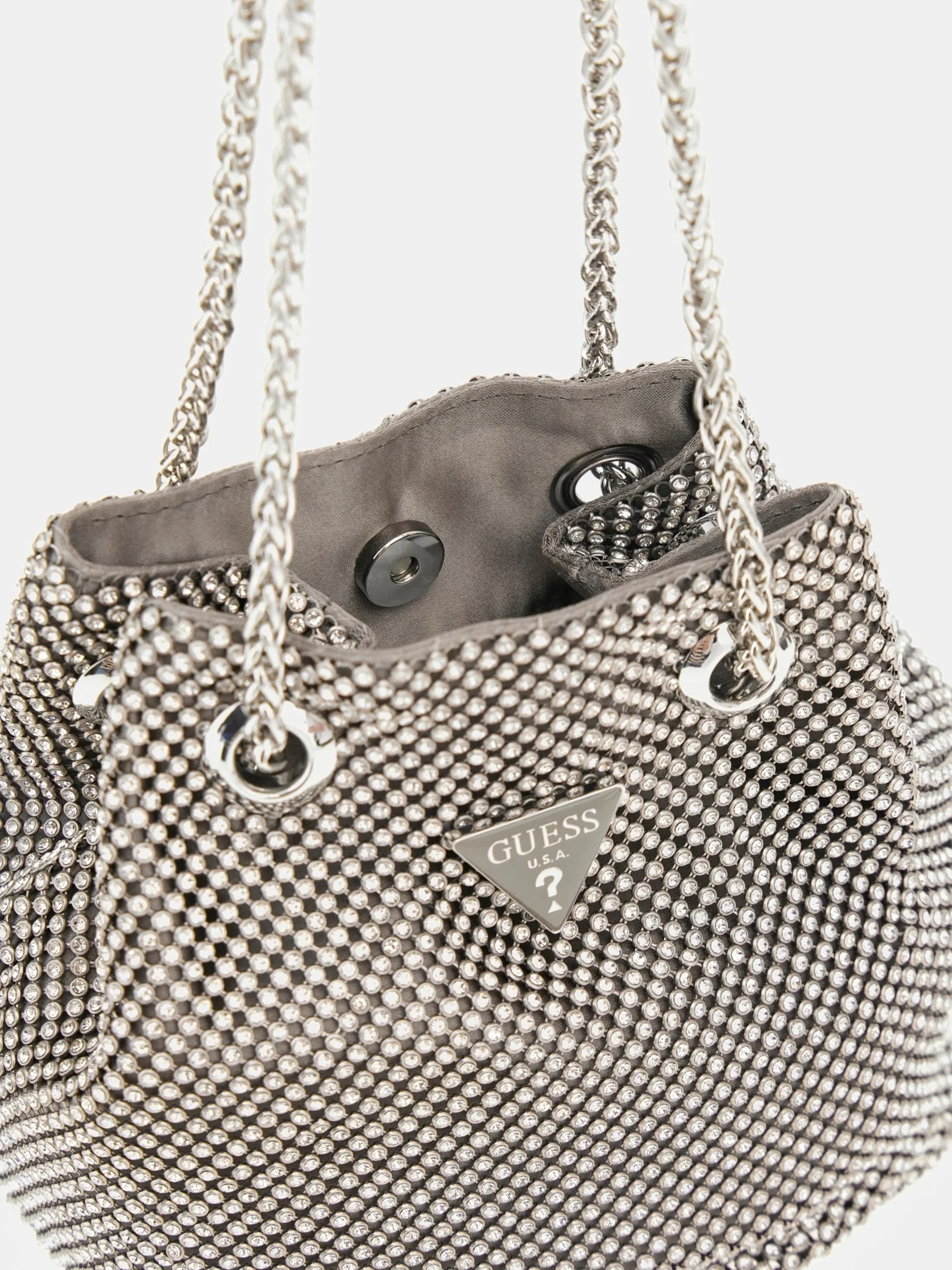 Guess Twiller Kadın Gri El Çantası HWRY9350750-SIL